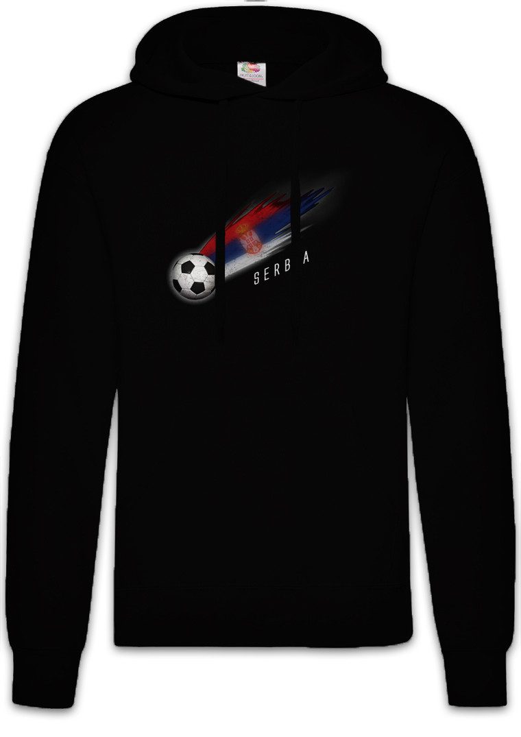 Hoodie Serbia Football Comet I Herren Hoodie Serbien Serbisch Serbische