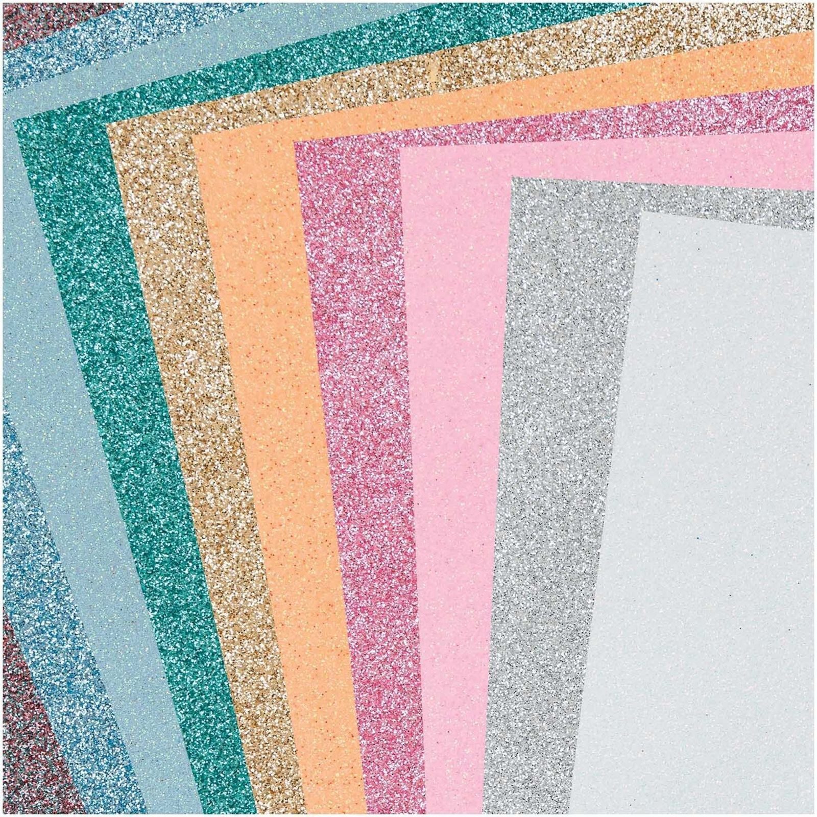 Rico Design Moosgummi Platten 10er-Set, verschiedene Varianten