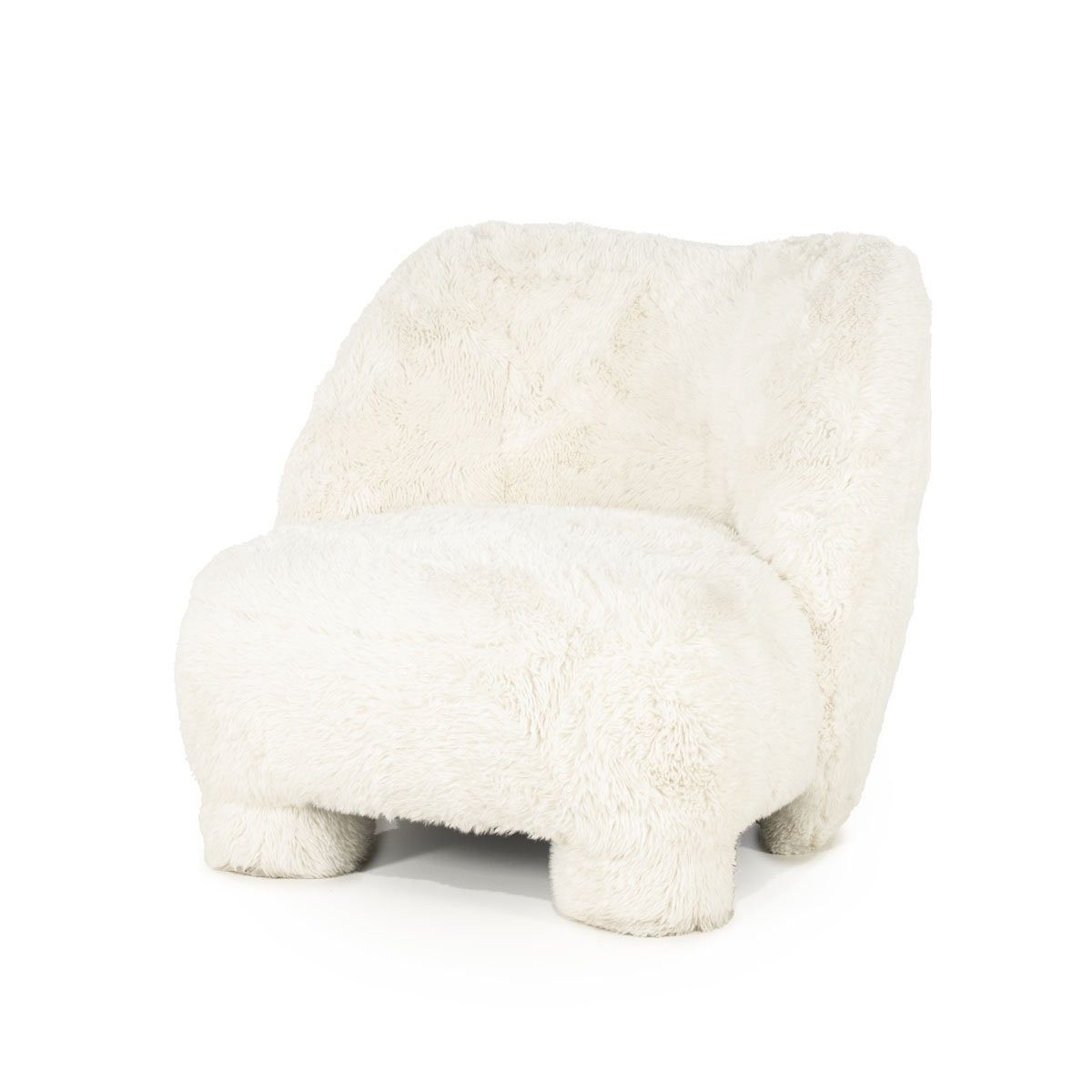 Maison ESTO Sessel Kuschelsessel MOMO Teddystoff verschieden Farben
