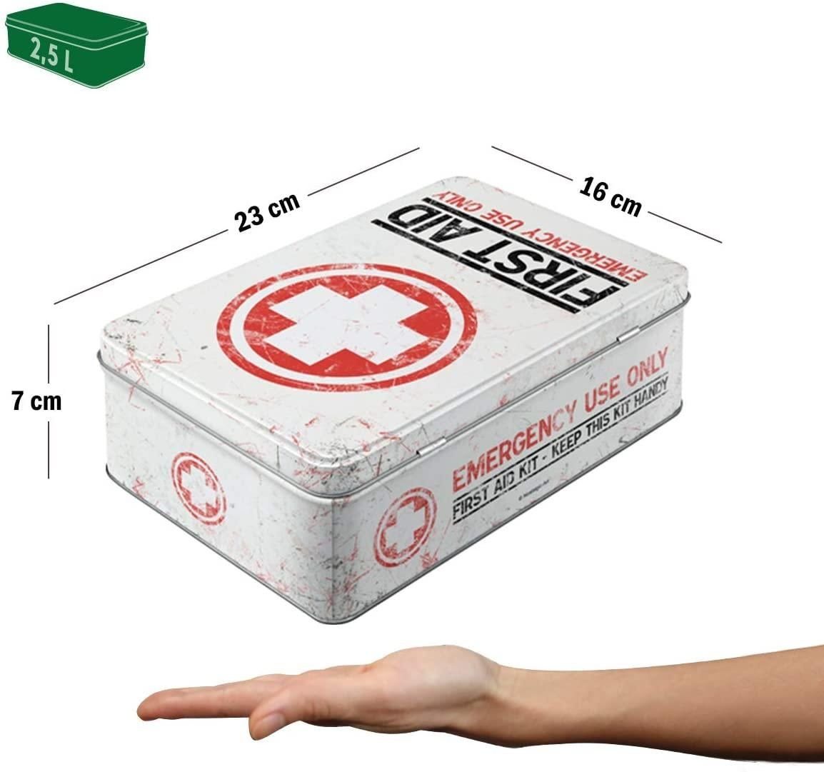 Nostalgic-Art Keksdose Vorratsdose Kaffeedose Frischhaltedose - First Aid