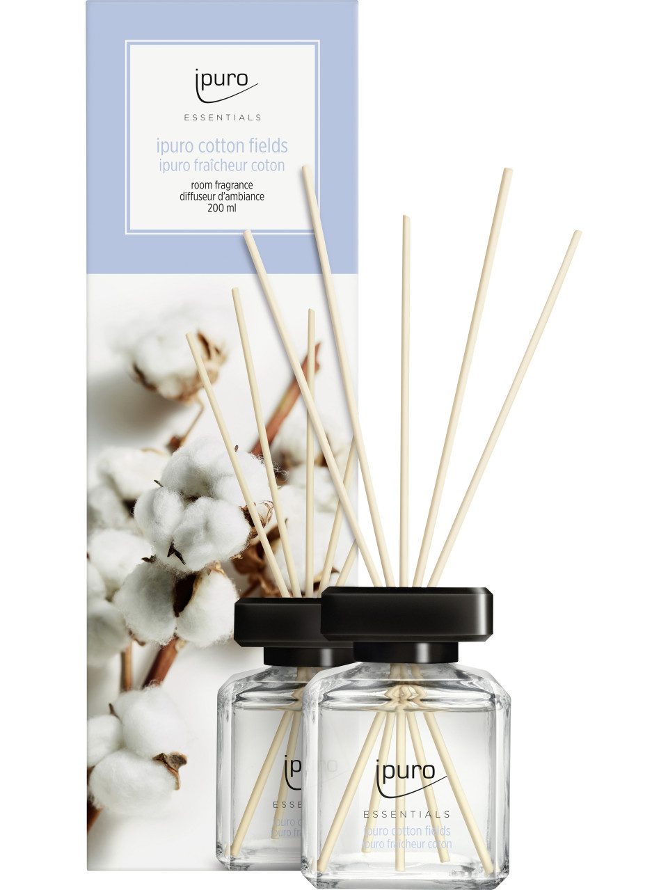 IPURO Raumduft ipuro ESSENTIALS Raumduft Cotton Fields 200 ml