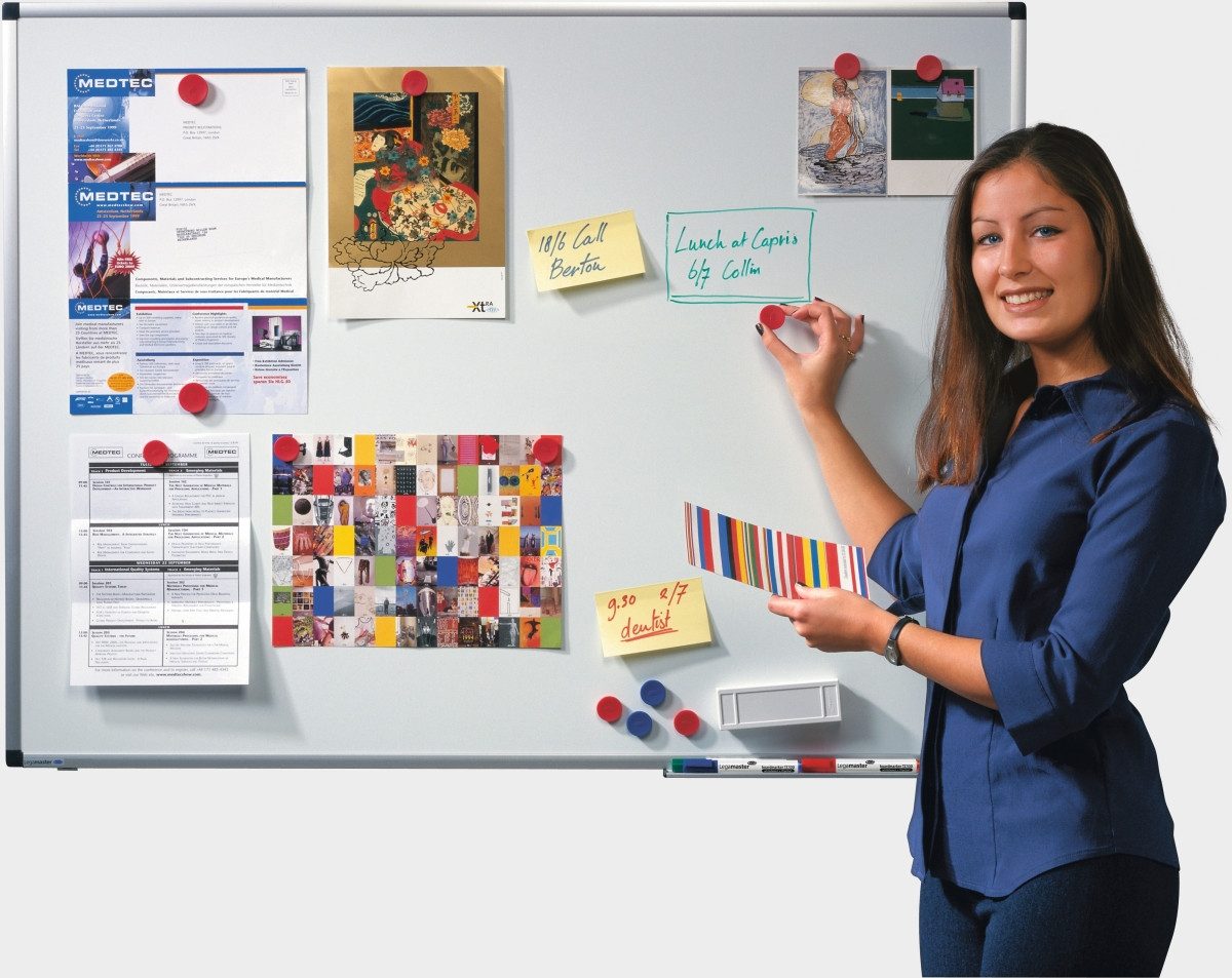 LEGAMASTER Magnettafel Whiteboard Premium 75x100cm