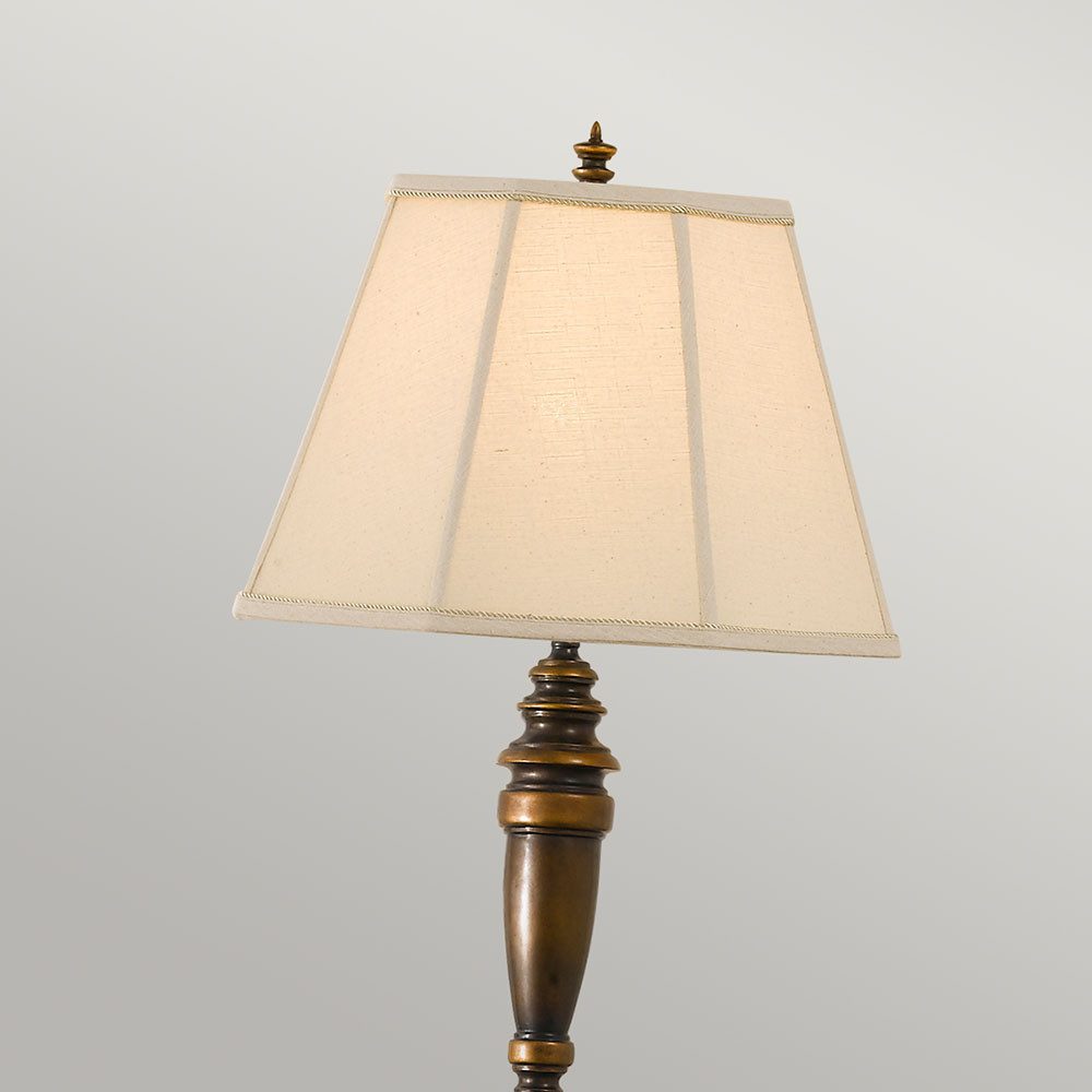 Elstead LIGHTING Stehlampe, Leuchtmittel nicht inklusive, Stehlampe Stehleuchte Wohnzimmerlampe Stahl Bronze H 157,5 cm 1