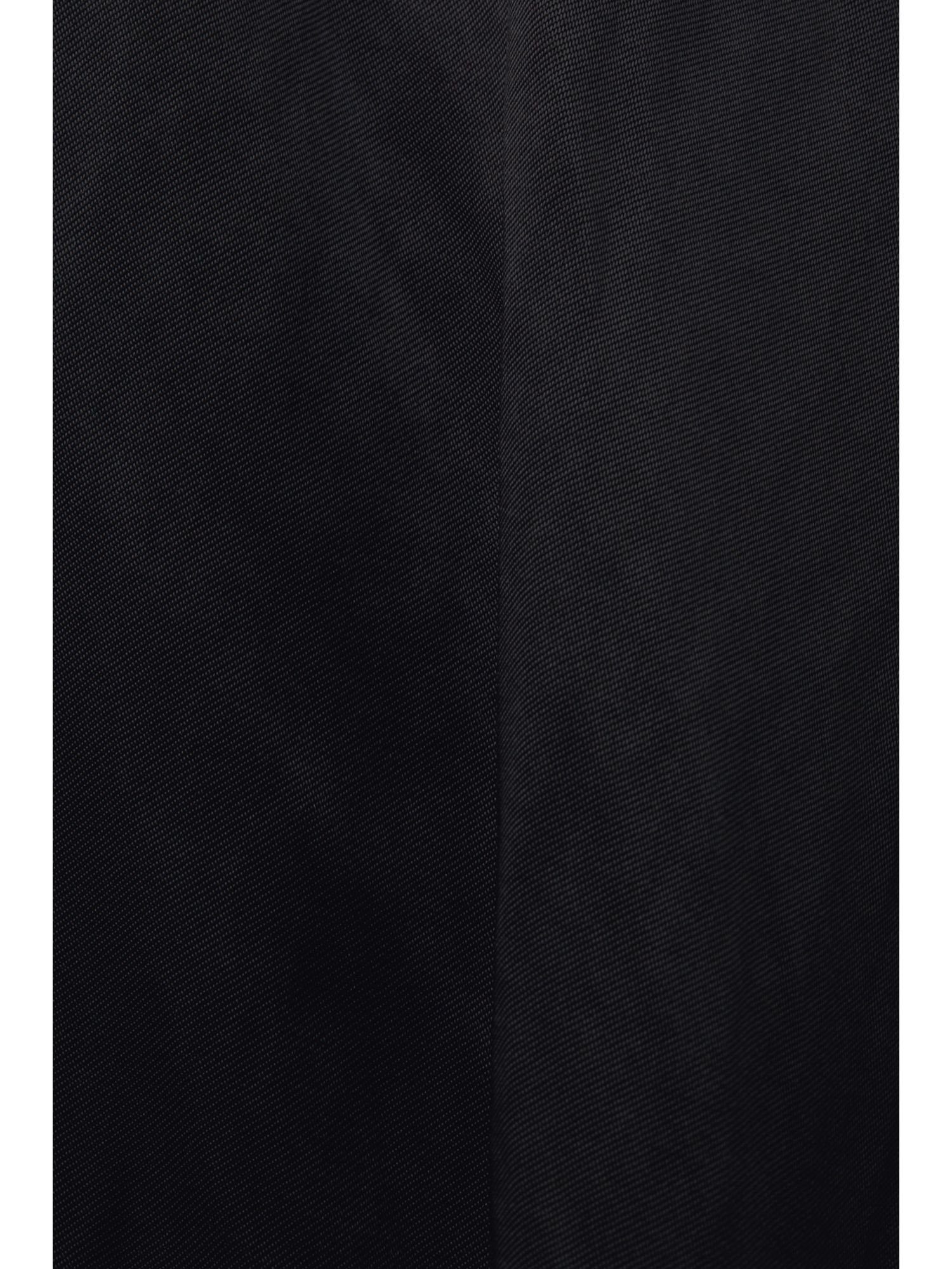 Esprit Collection Materialmix, T-Shirt LENZING™ ECOVERO™ (1-tlg) aus BLACK T-Shirt