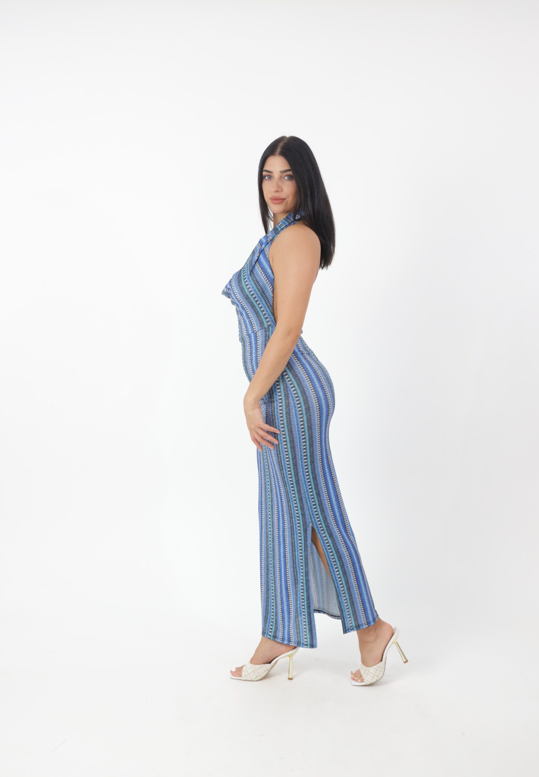 Elara Sommerkleid Kleid mit Muster