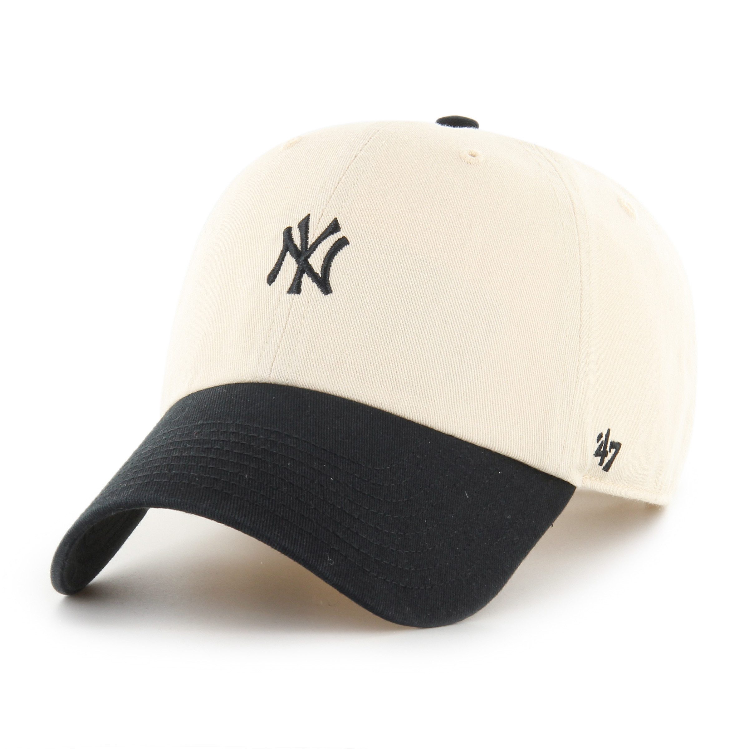 Baseball Cap '47 Brand Cap MLB New York Yankees Base Runner TT CLEAN UP Natural NTH