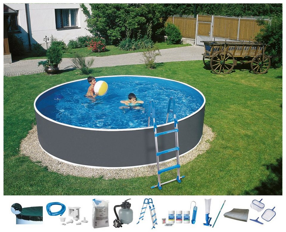 Set Rundpool »Standard«, 5tlg., ØxH 400x90 cm OTTO
