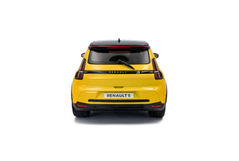 Solido Modellauto Renault 5 E-TECH 2024 gelb, Maßstab 1:18