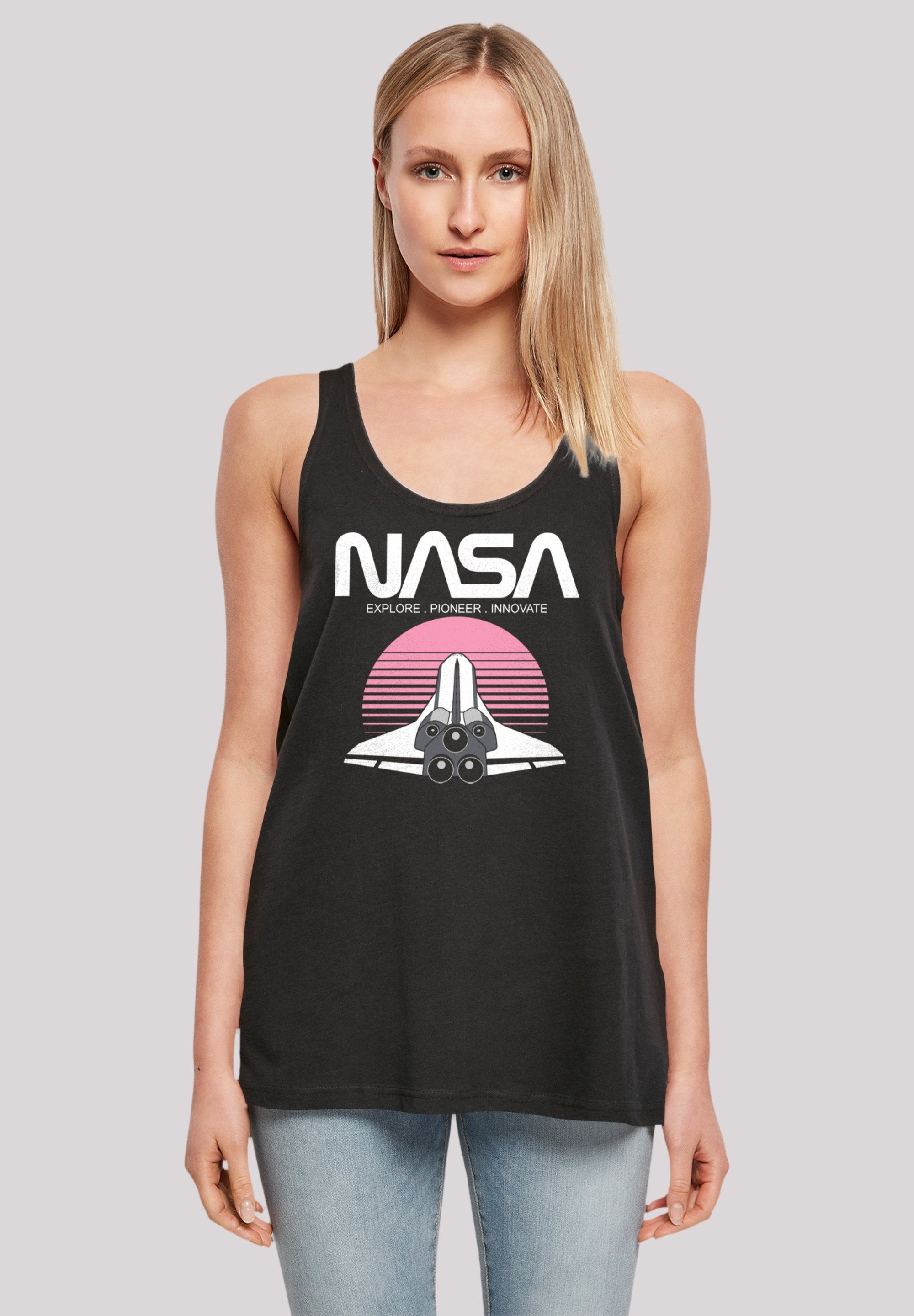 F4NT4STIC T-Shirt NASA Space Shuttle Print