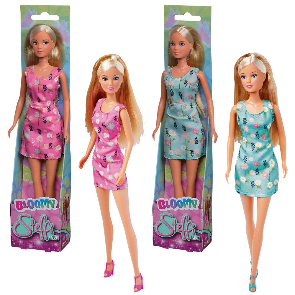 Simba Dickie Anziehpuppe Puppe Stiffi Love Bloomy Sommerkleid 29cm 2fach so günstig online kaufen