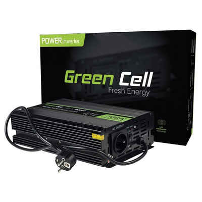 Green Cell Spannungswandler Spannungswandler 12V auf 230V Reiner sinus 300W/600W USV für Heizung