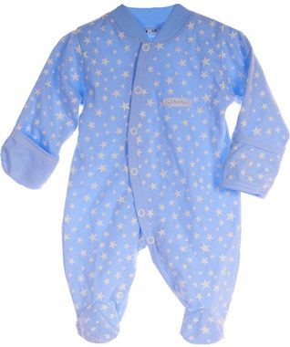 La Bortini Strampler Strampler Schlafoverall Baby Overall 50 56 62 68 74 80 86 Schlafanzug