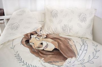 Babybettwäsche Disney König der Löwen Simba Mufasa Baby Bettwäsche Set Lion Guard 100x135cm, Disney