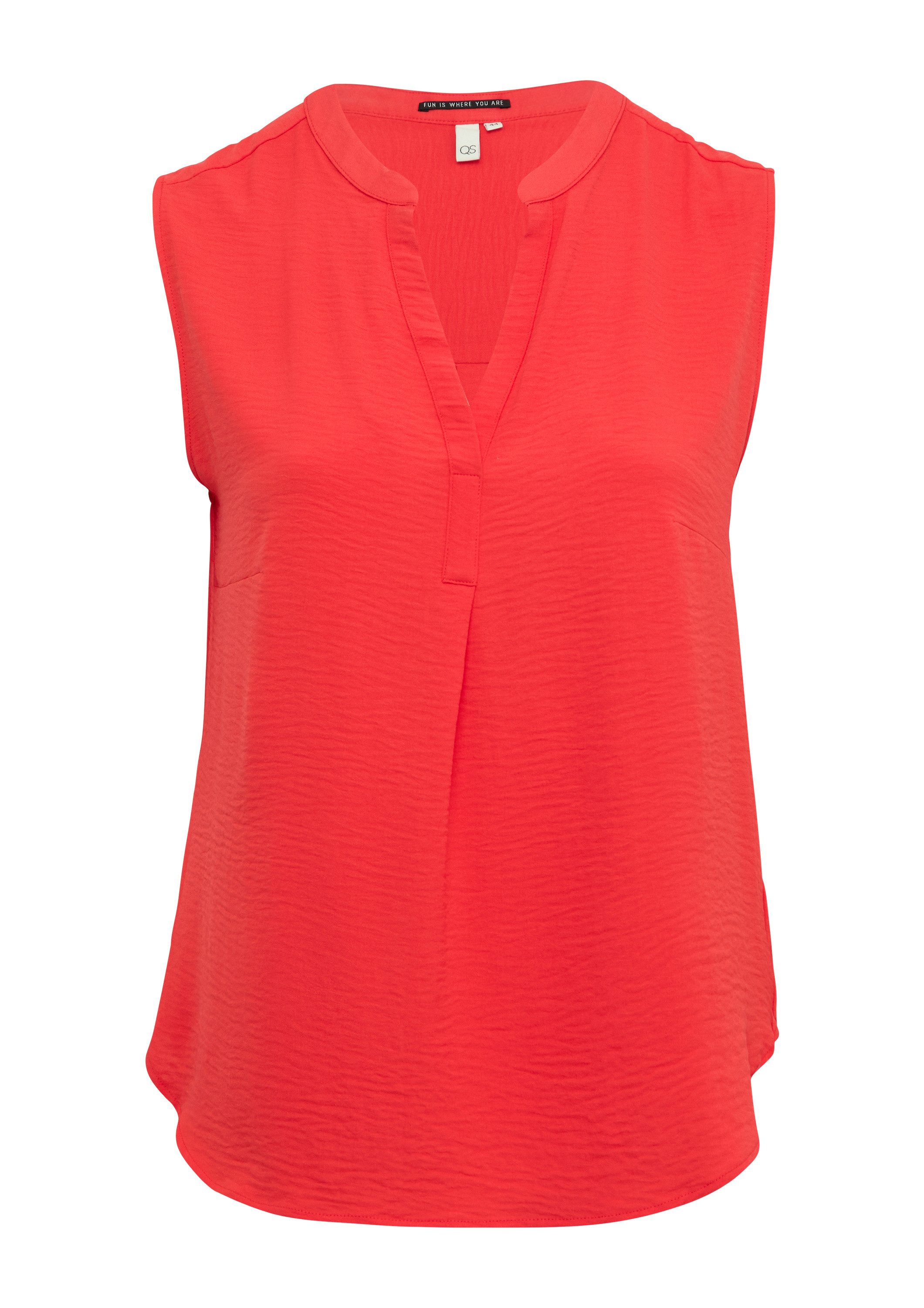 QS Langarmbluse Bluse Feminines Blusentop günstig online kaufen