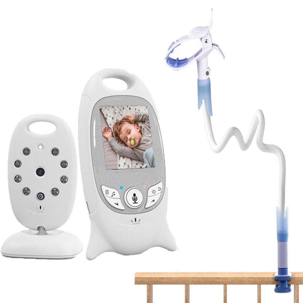 Babyphone 2,4 GHz Babyfon mit Kamera 2'' LCD Nachtsicht Temperaturüberwachung