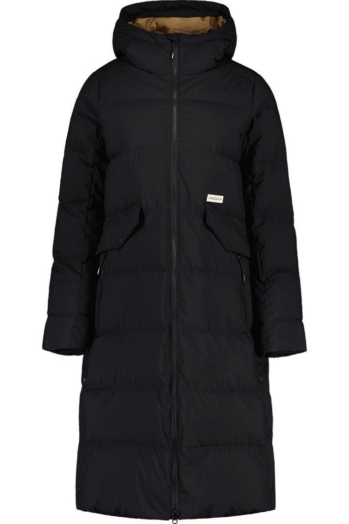 Maloja Wintermantel AnkogelM Urban ReDown Coat (2-Lagen, winddicht, sehr warm) schwarz