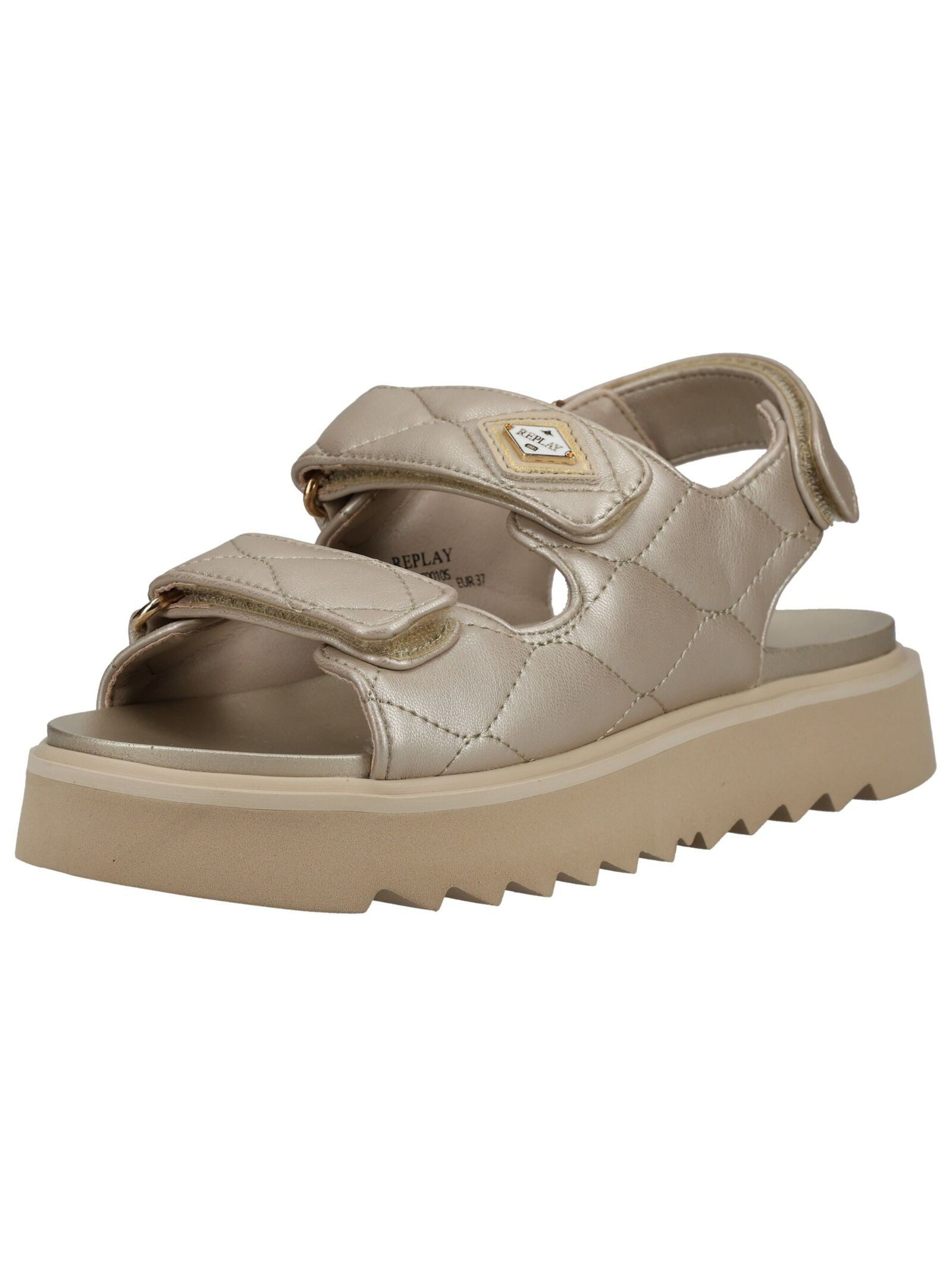 Replay Replay Sandalen Lederimitat Plateausandaletten