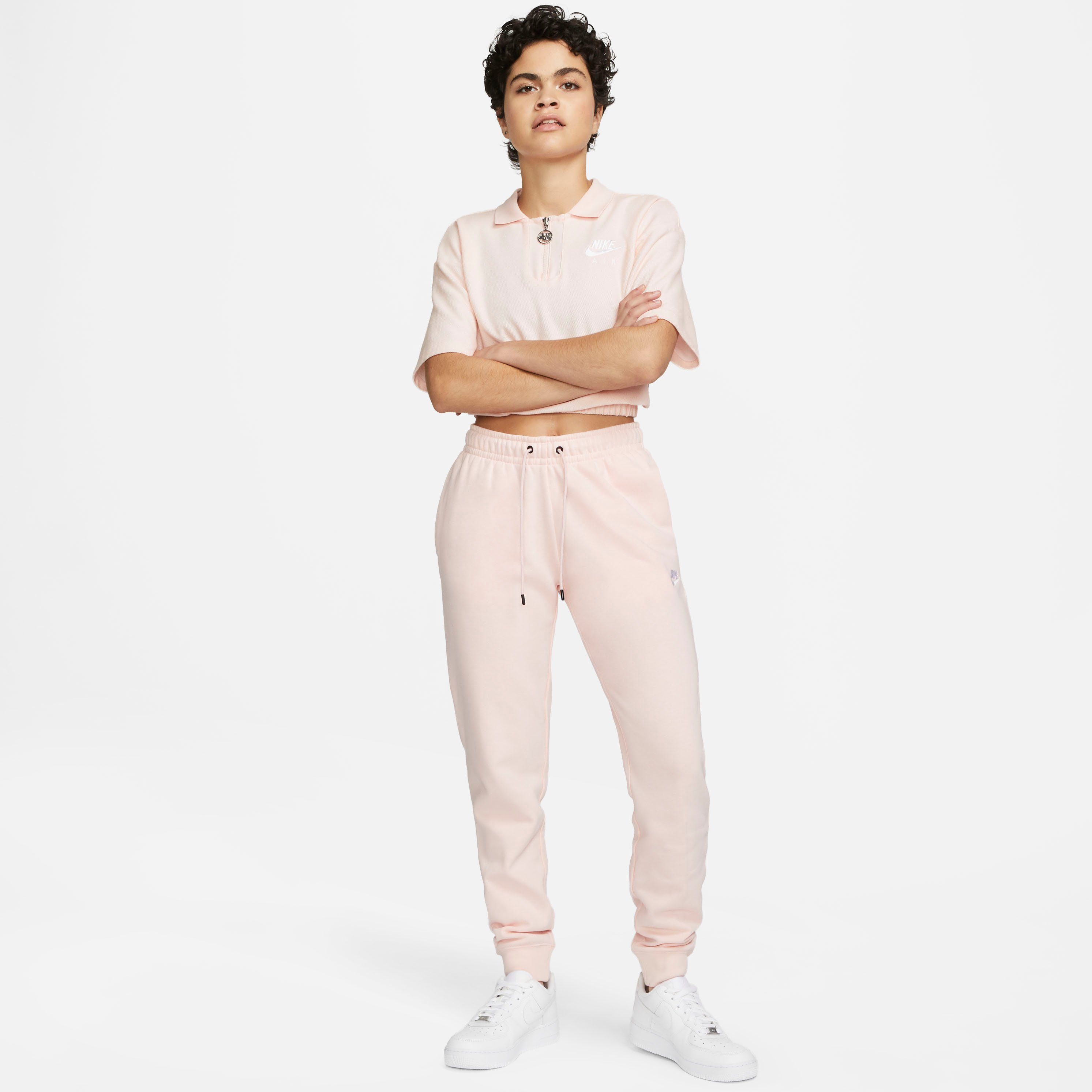 PANTS Nike Sportswear WOMENS ESSENTIAL Jogginghose FLEECE rosa
