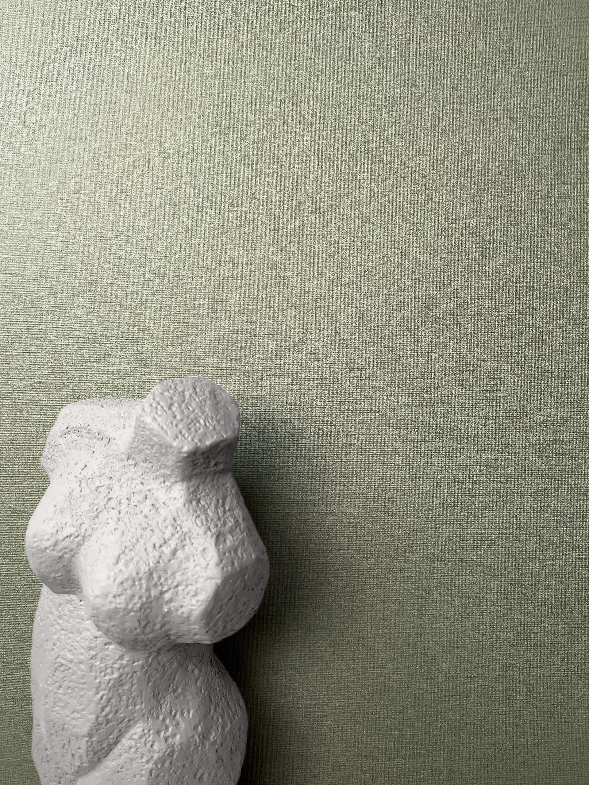 Newroom Vliestapete, Grün Tapete Uni Unifarbe - Unitapete Strukturtapete Ol günstig online kaufen