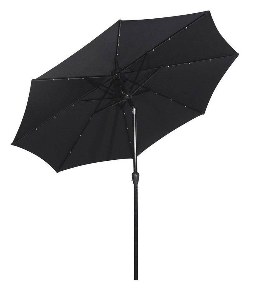 Thumbnail - ebuy24 Sonnenschirm Rices Sonnenschutz Sonnenschirm, mit Kurbel, LED S
