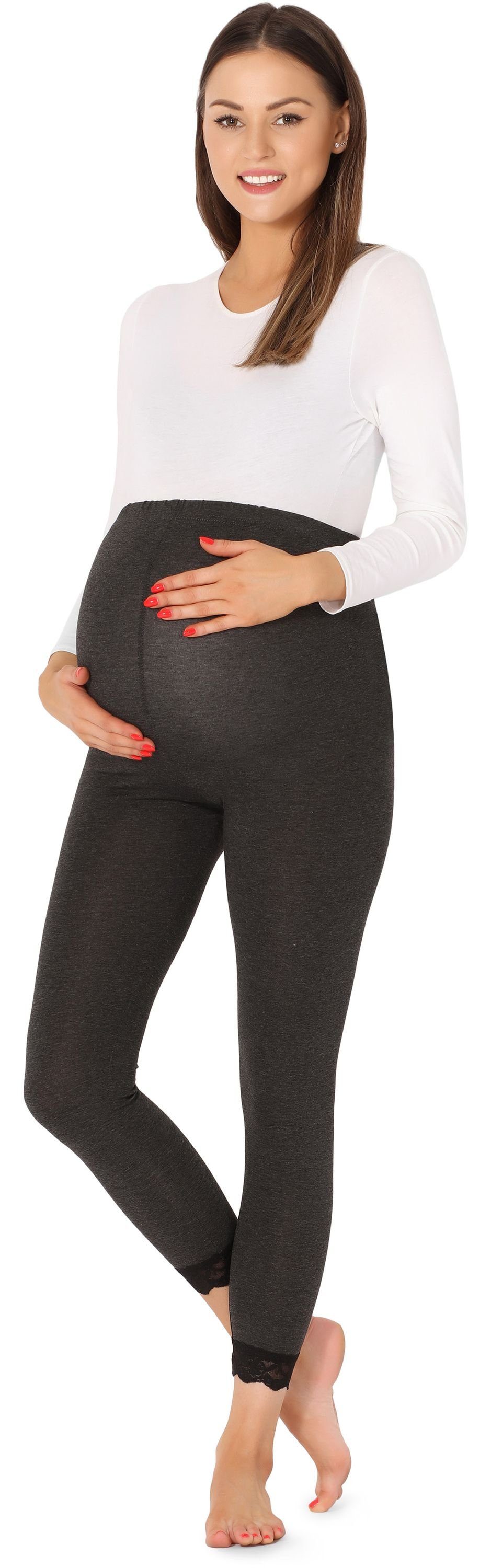 Umstandsleggings Damen 7/8 Umstandshosen BE20-262