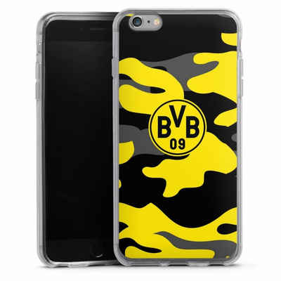 DeinDesign Handyhülle BVB Borussia Dortmund Fanartikel BVB Camo, Apple iPhone 6s Plus Silikon Hülle Bumper Case Handy Schutzhülle