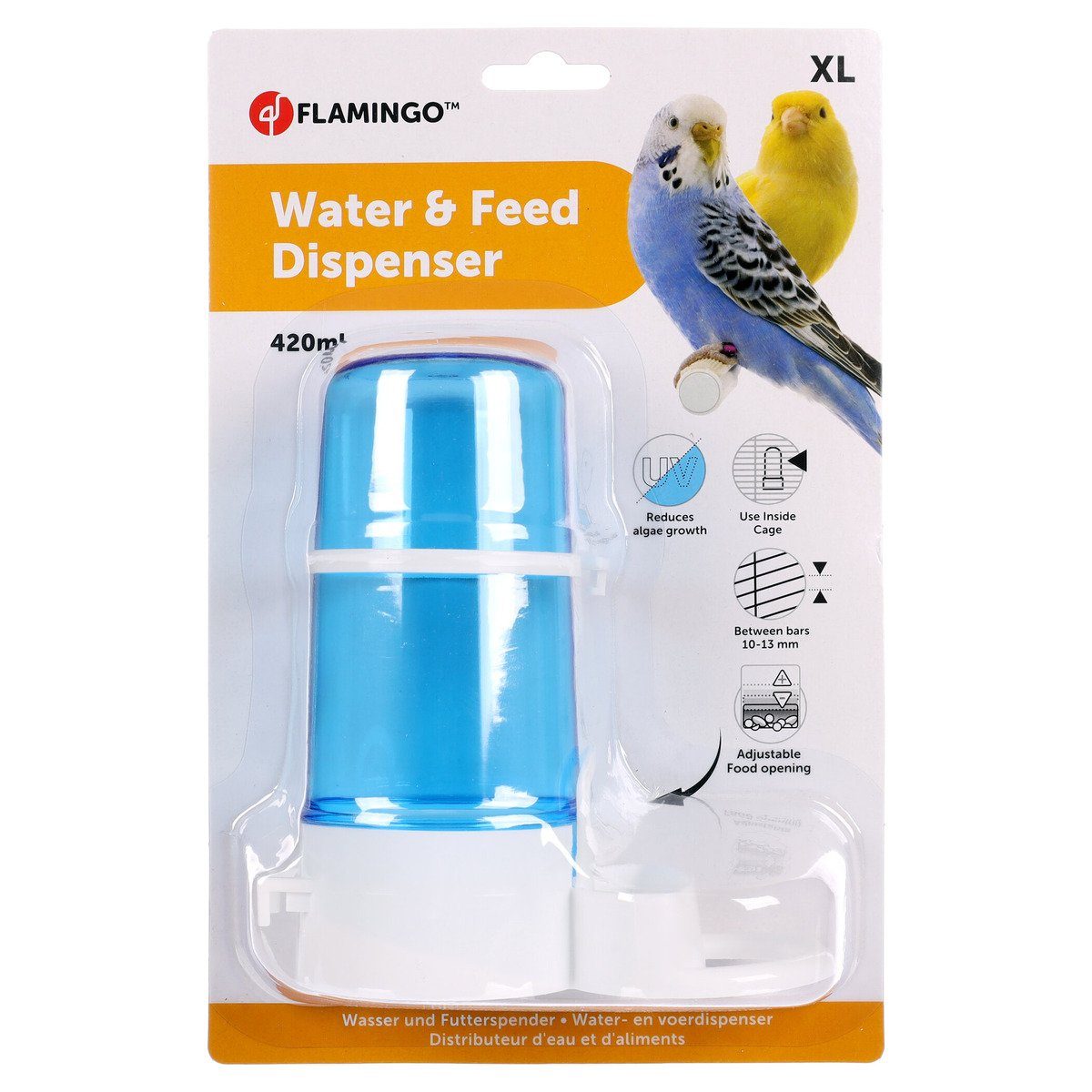 Flamingo Vogeltränke Wasser & Futterbrunnen Kai günstig online kaufen