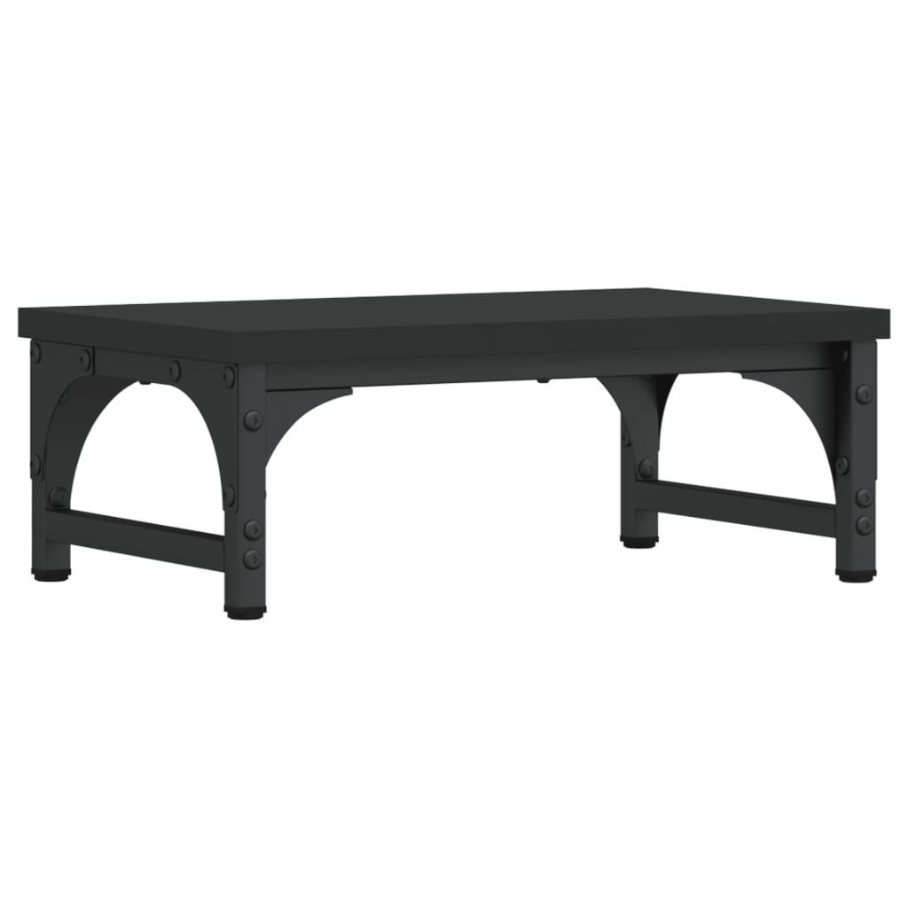 vidaXL Computertisch Monitorständer Schwarz 37x23x14 cm günstig online kaufen