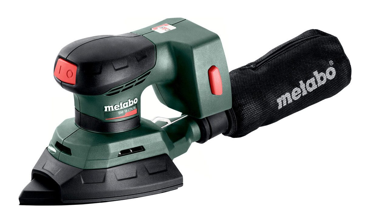 metabo Akku-Multischleifer SM 18 LTX BL, max. 10000 U/min, 20000 U/min, Ohne Akku in metaBOX 215