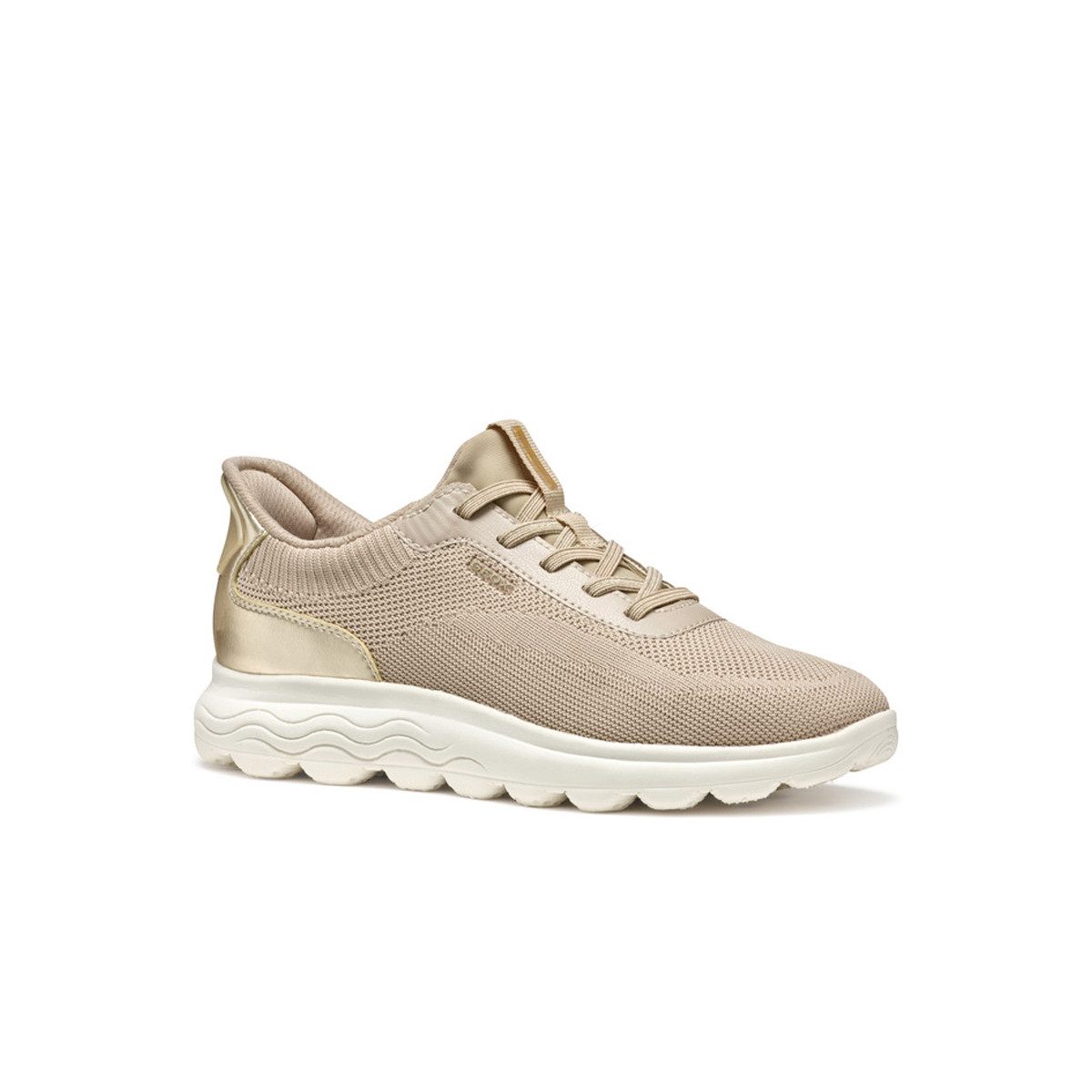 Geox GEOX SPHERICA PLUS, Sneaker, Taupe/ Gold, Damen Sneaker