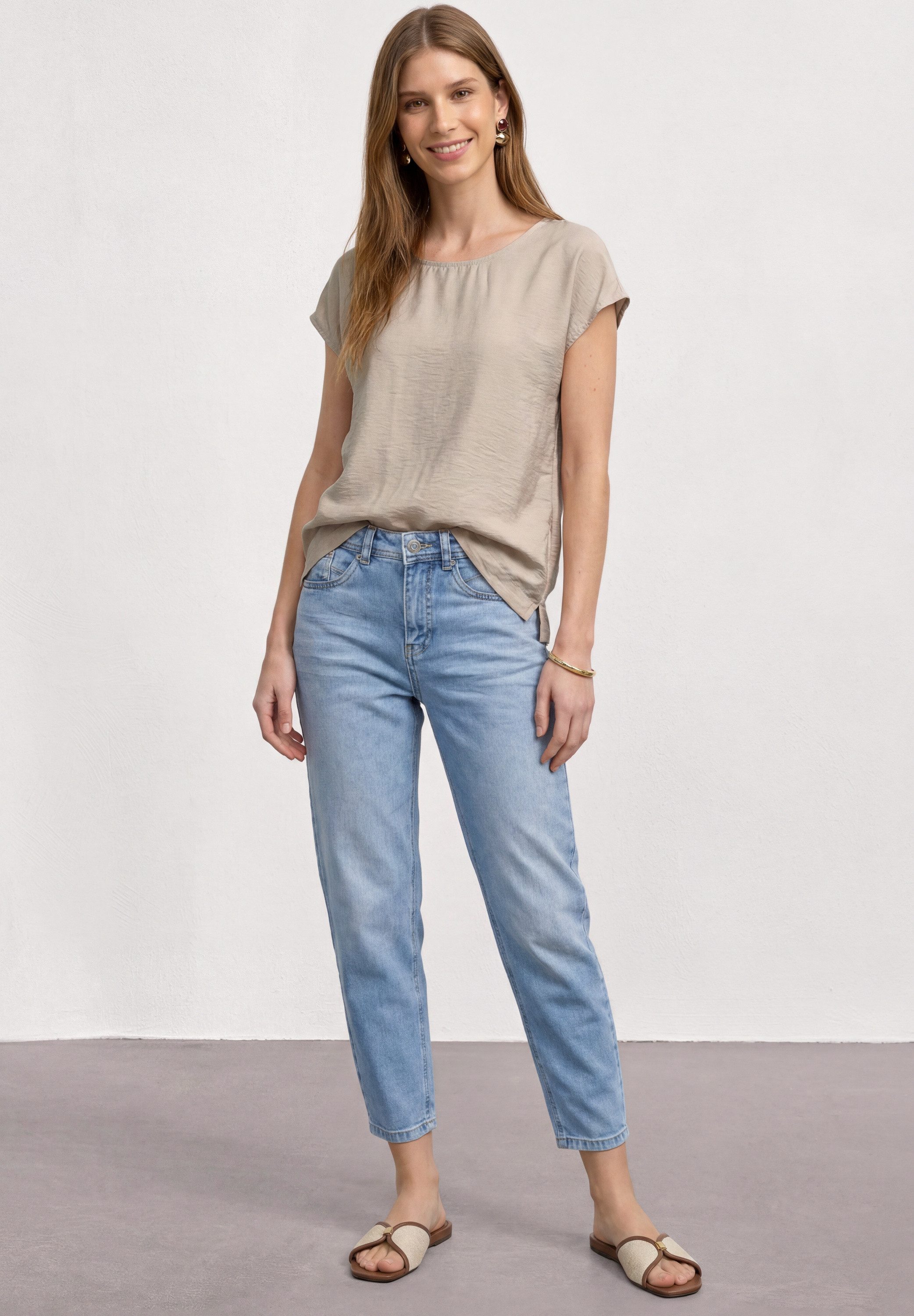 STREET ONE Shirtbluse aus softer Viskose