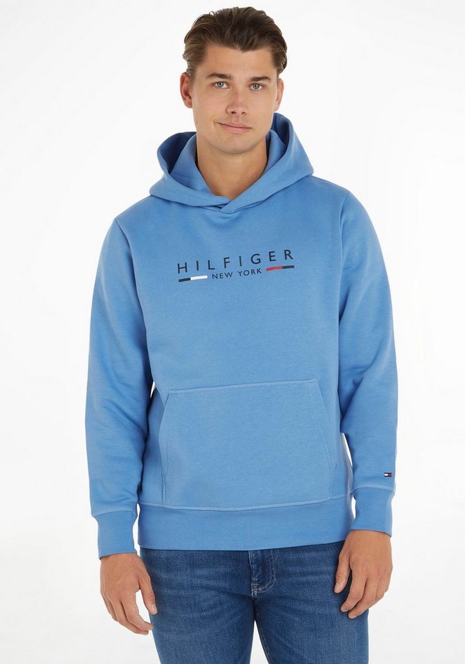 Tommy Hilfiger Hoodie HILFIGER NEW YORK HOODY mit Kängurutasche