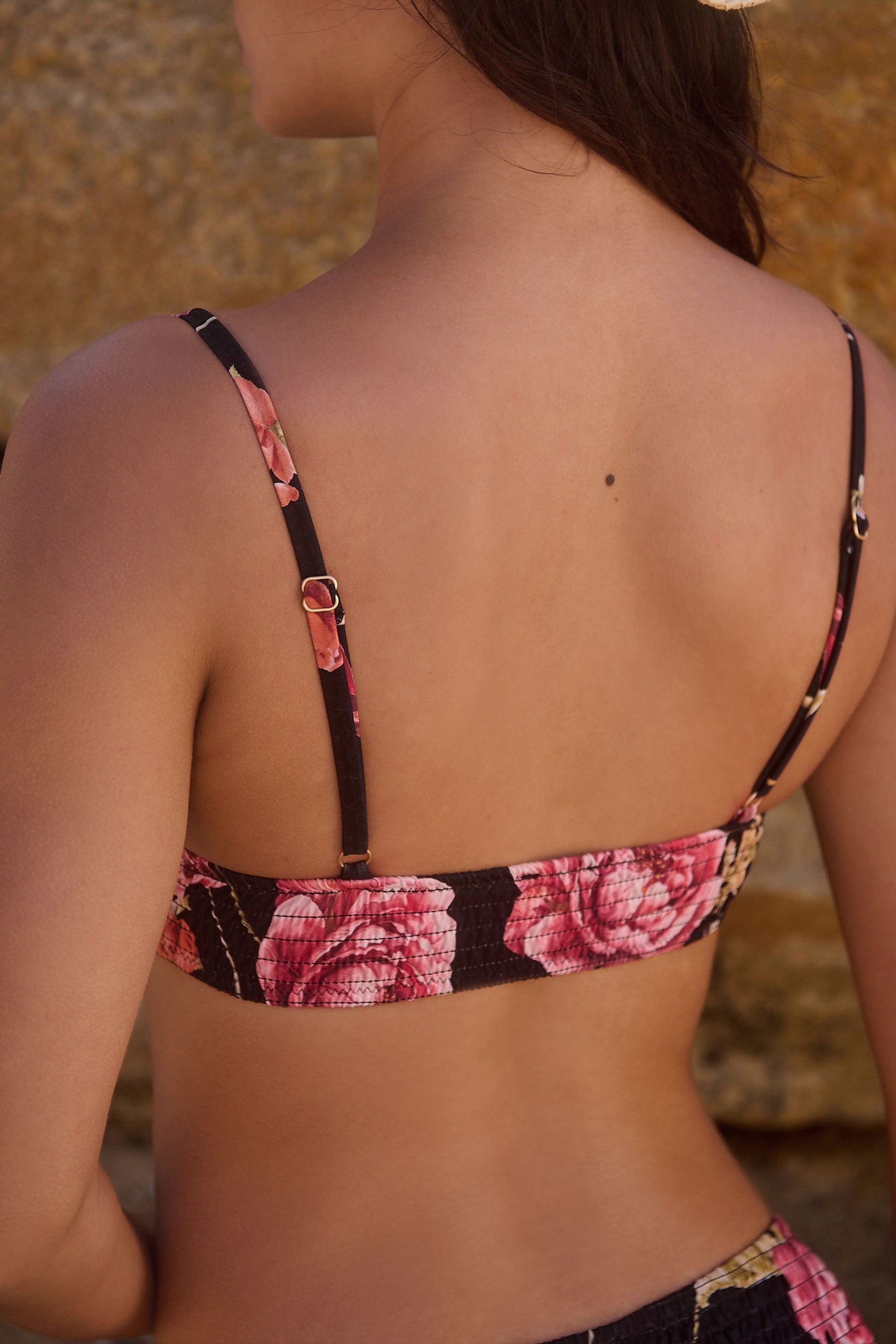 Next Crop-Bikini-Top Verkürztes, gesmoktes Bikinioberteil (1-St) günstig online kaufen