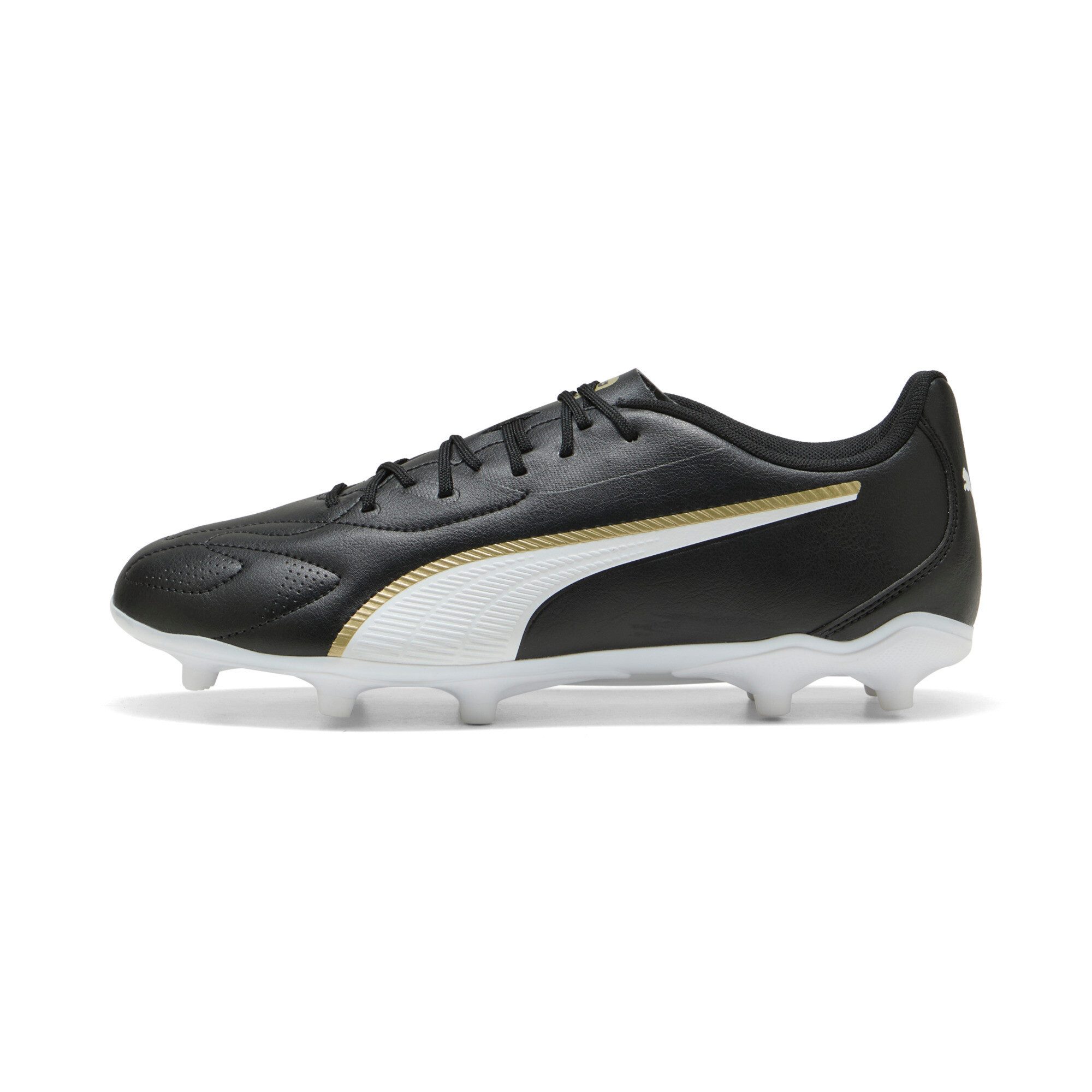 PUMA KING 20 PLAY FGAG Fußballschuh für Rasen- und Kunstrasenplätze, weiches Obermaterial aus Synthetik