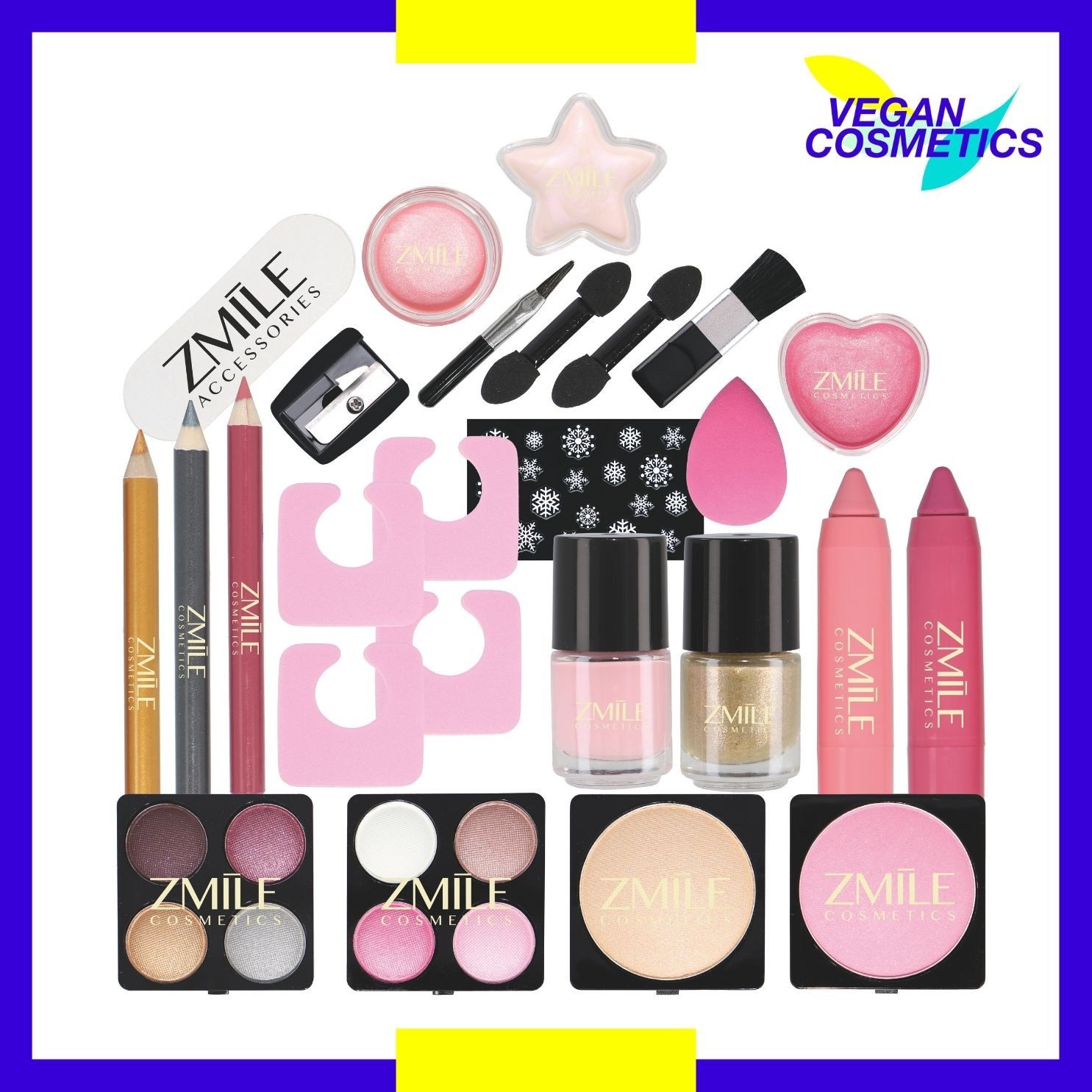 ZMILE COSMETICS Kosmetik-Adventskalender Make-Up Adventskalender Cube Winter Magic - vegane Kosmetik (24-tlg) – Bild 3 von 5