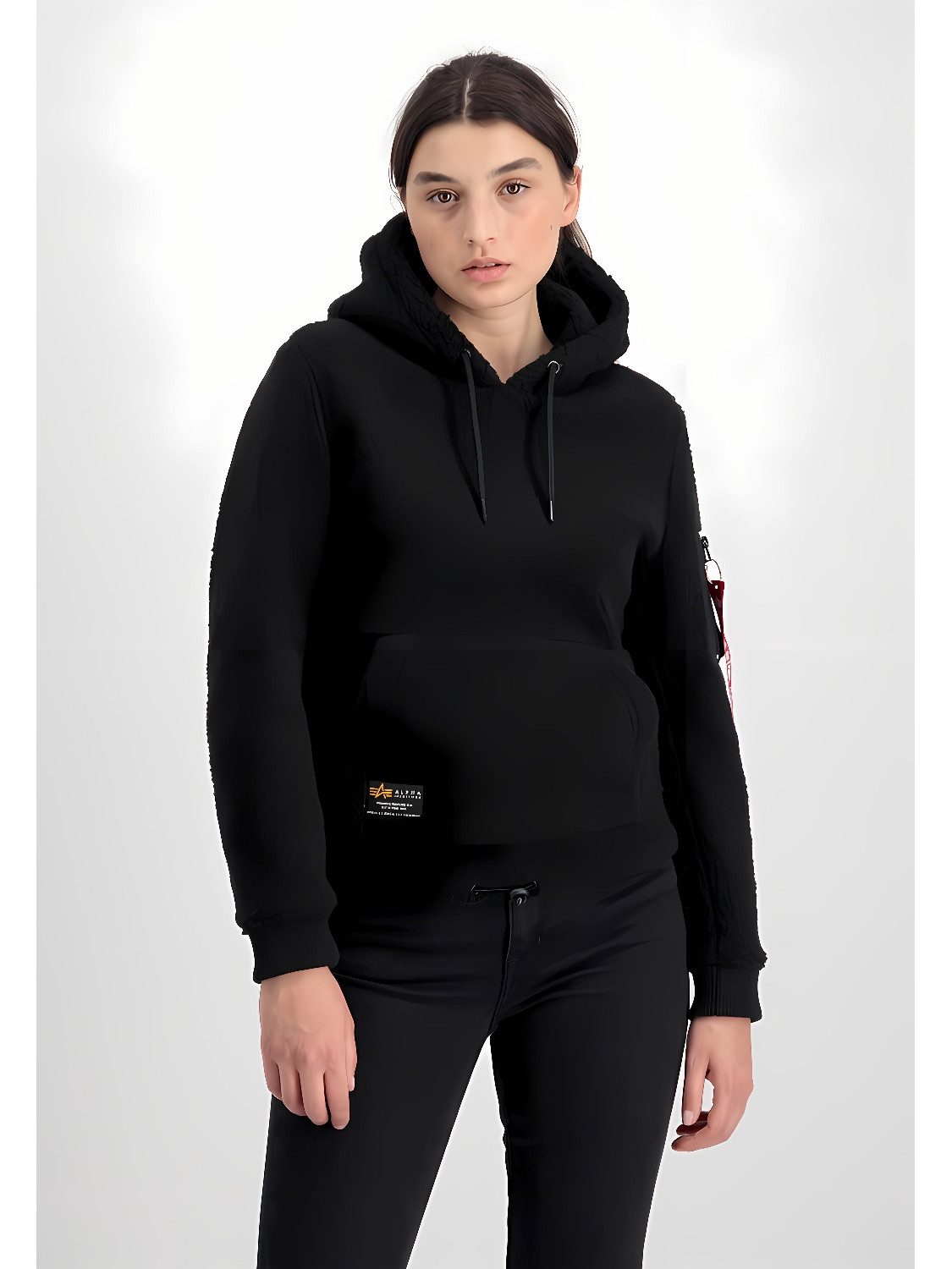 Alpha Industries Kapuzenpullover Teddy Hoody Wmn