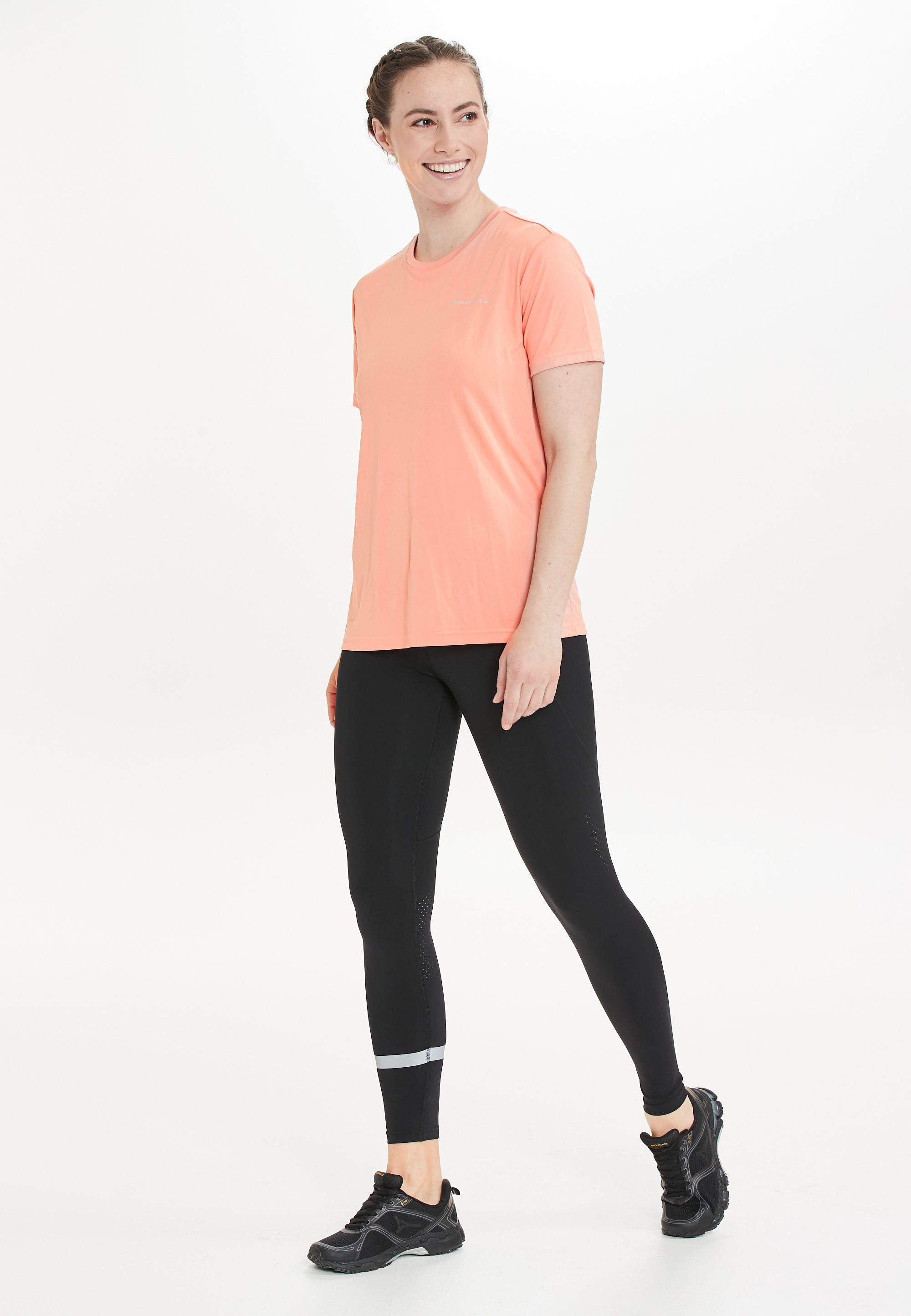 ENDURANCE Lauftights Yames aus extra starkem Kompression-Stretch