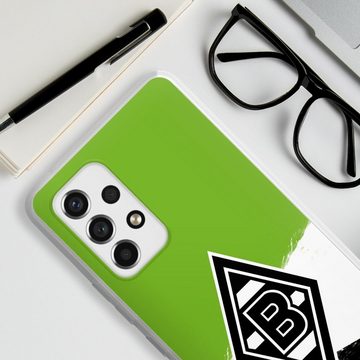 DeinDesign Handyhülle BMG Borussia Mönchengladbach Offizielles Lizenzprodukt, Samsung Galaxy A53 5G Silikon Hülle Bumper Case Handy Schutzhülle