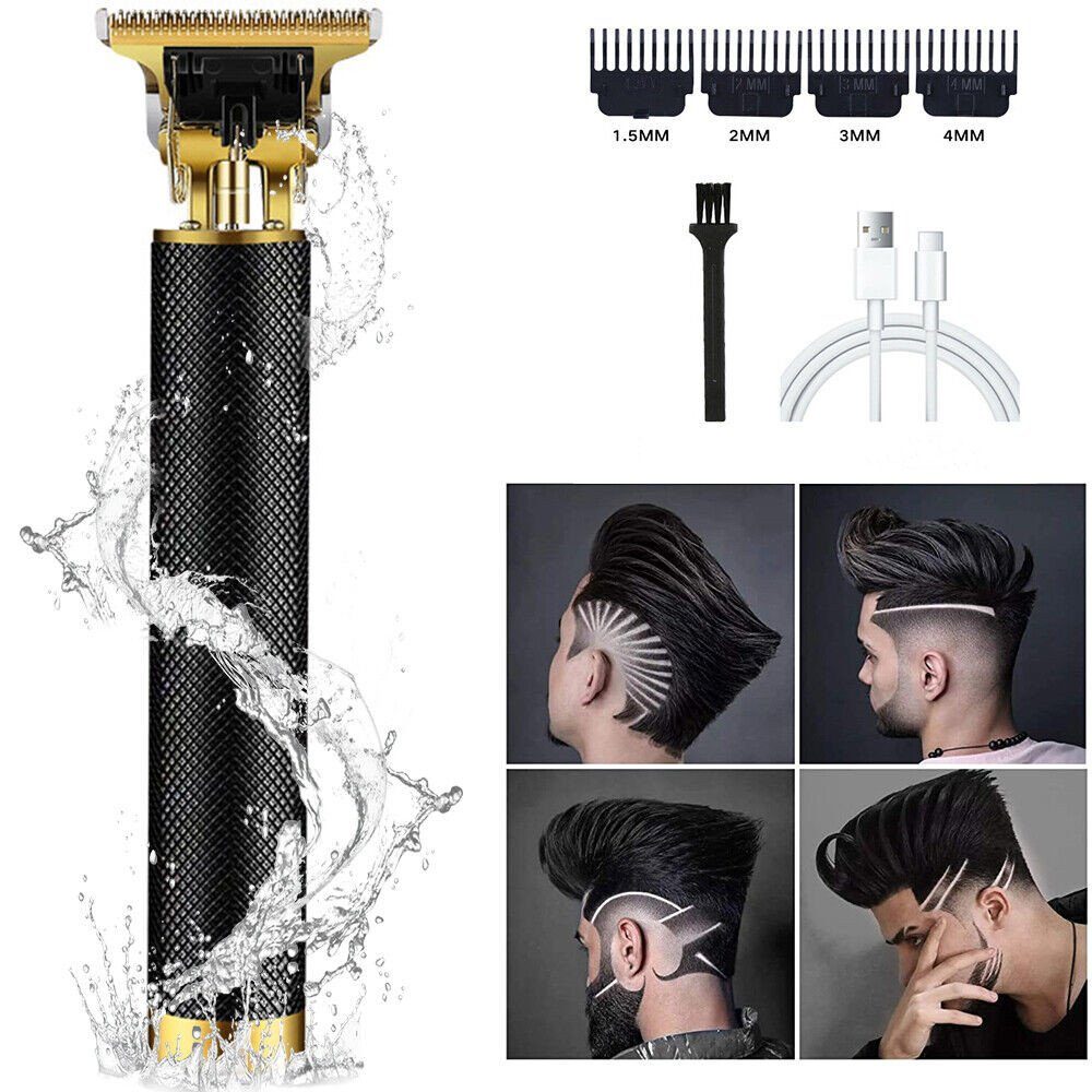 Elektrischer Haartrimmer, Wireless Schwarz Haarschneider, 7Magic Rasierapparat