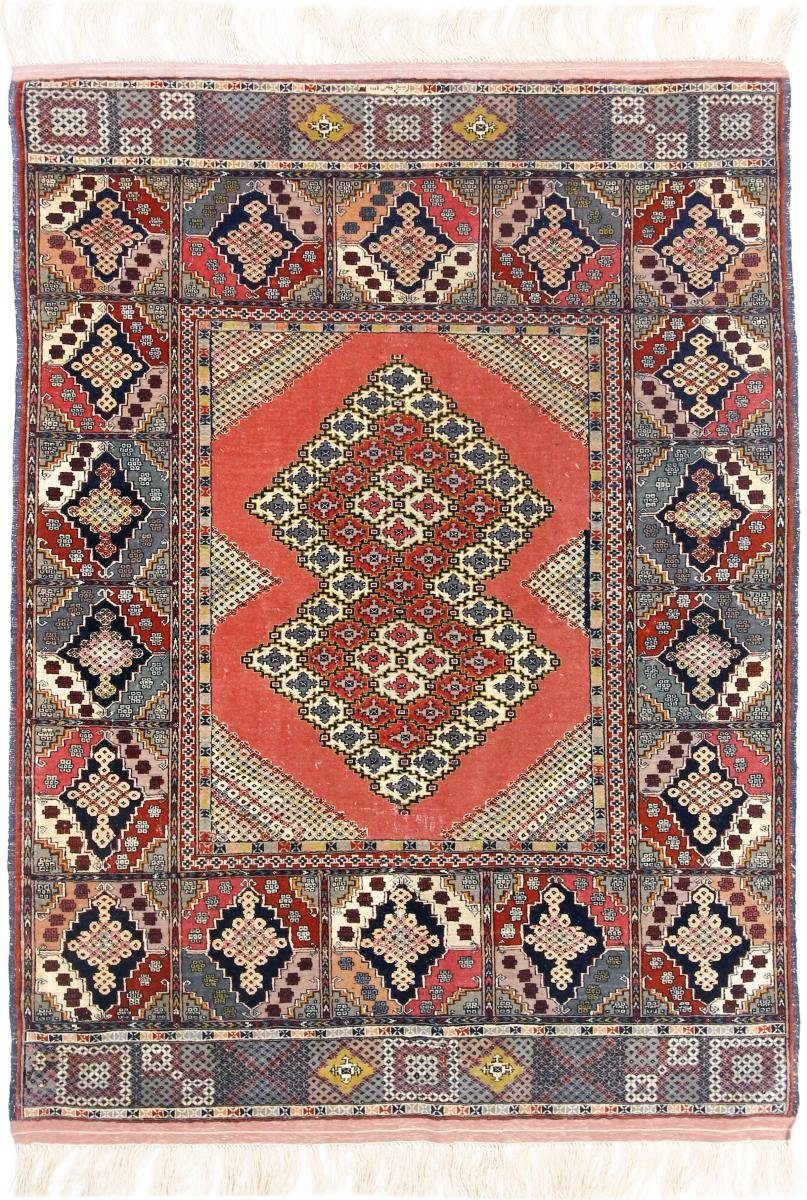 Orientteppich Afghan Mauri 117x156 Handgeknüpfter Orientteppich, Nain Trading, rechteckig, Höhe: 6 mm