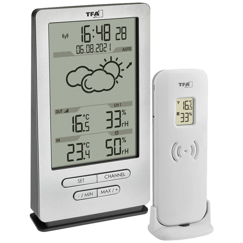 TFA Dostmann Funk-Wetterstation Wetterstation | Wettersensoren