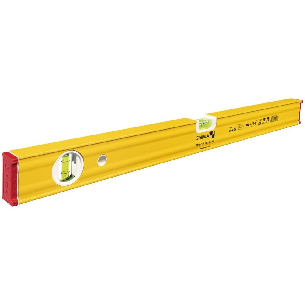 Stabila Wasserwaage Wasserwaage30 cm, mit Seltenerd-Magnetsystem 19676, mit Magnet