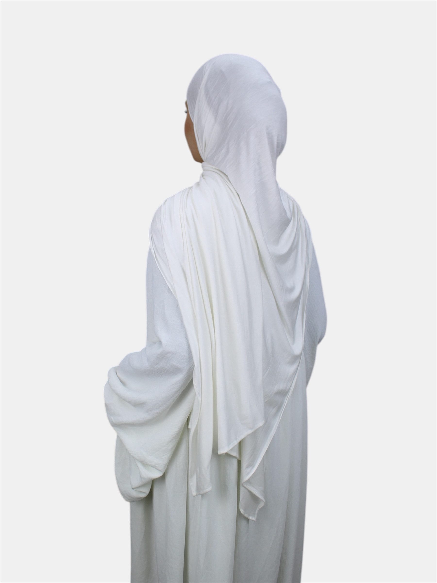 Kopftuch XXL Jersey Luxury Hijab Kopftuch Scarf Schal Extra lang 190x80 Islam