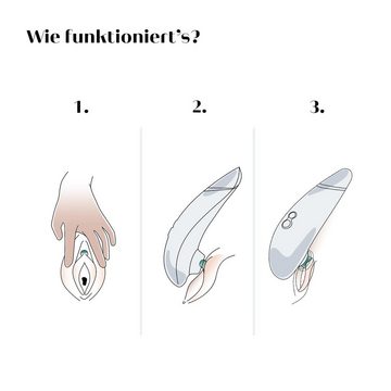 Womanizer Klitoris-Stimulator »Pro 40«, Wasserdicht. Hypoallergen, Wiederaufladbar, medizinisches Silikon, austauschbarer Kopf