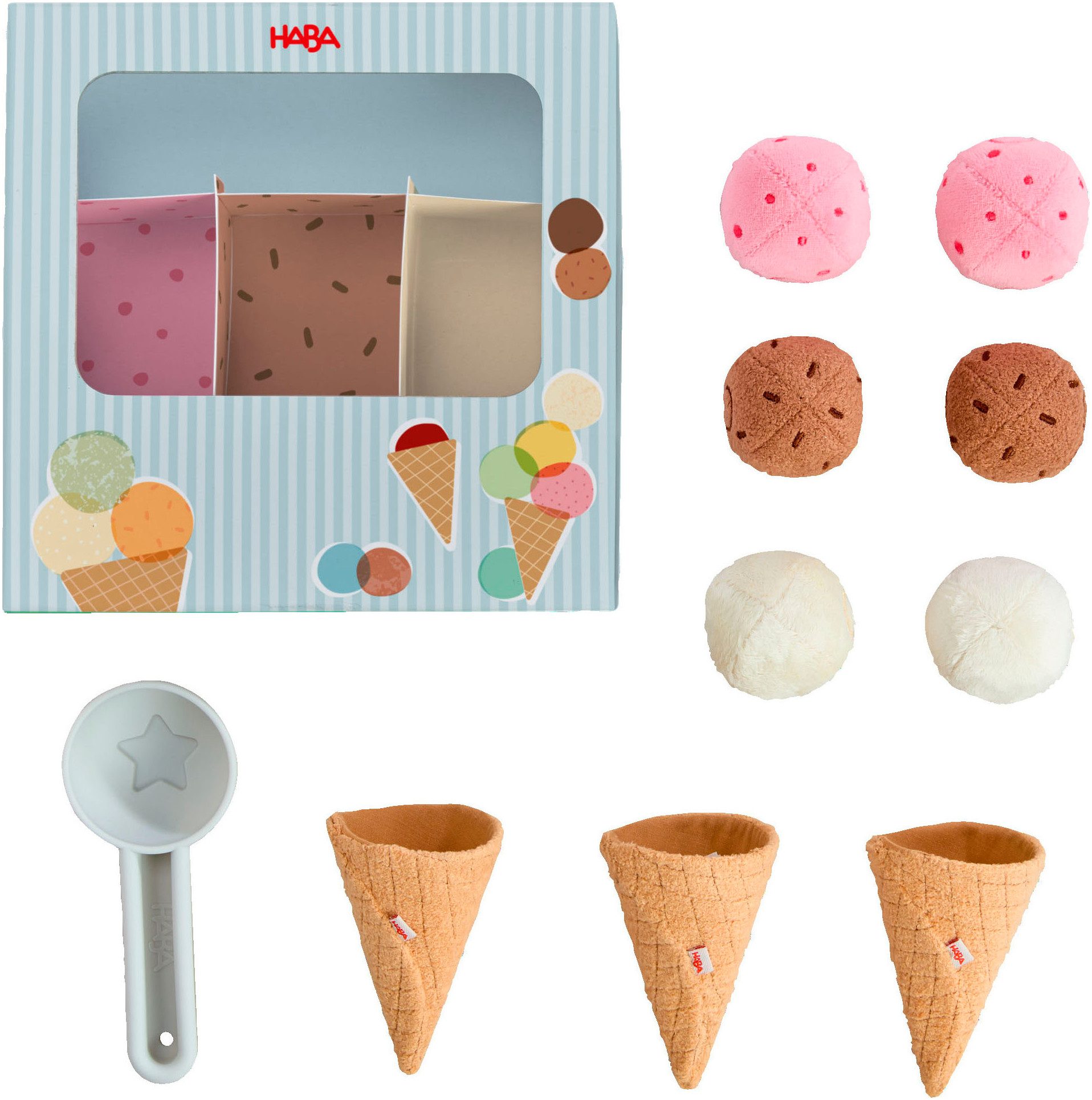 Haba Spiellebensmittel Creative Play - Eisdiele