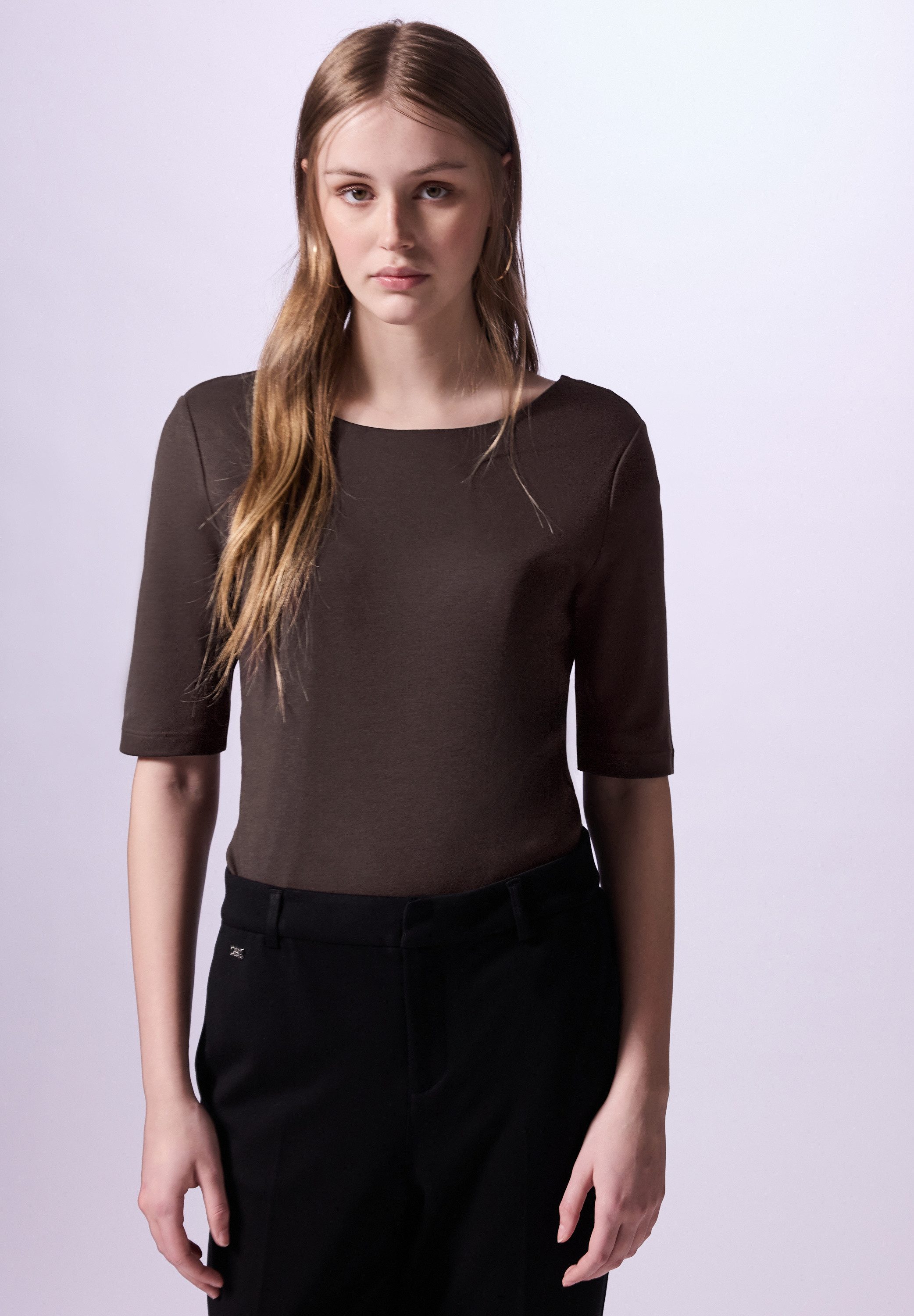 STREET ONE STUDIO T-Shirt aus softem günstig online kaufen