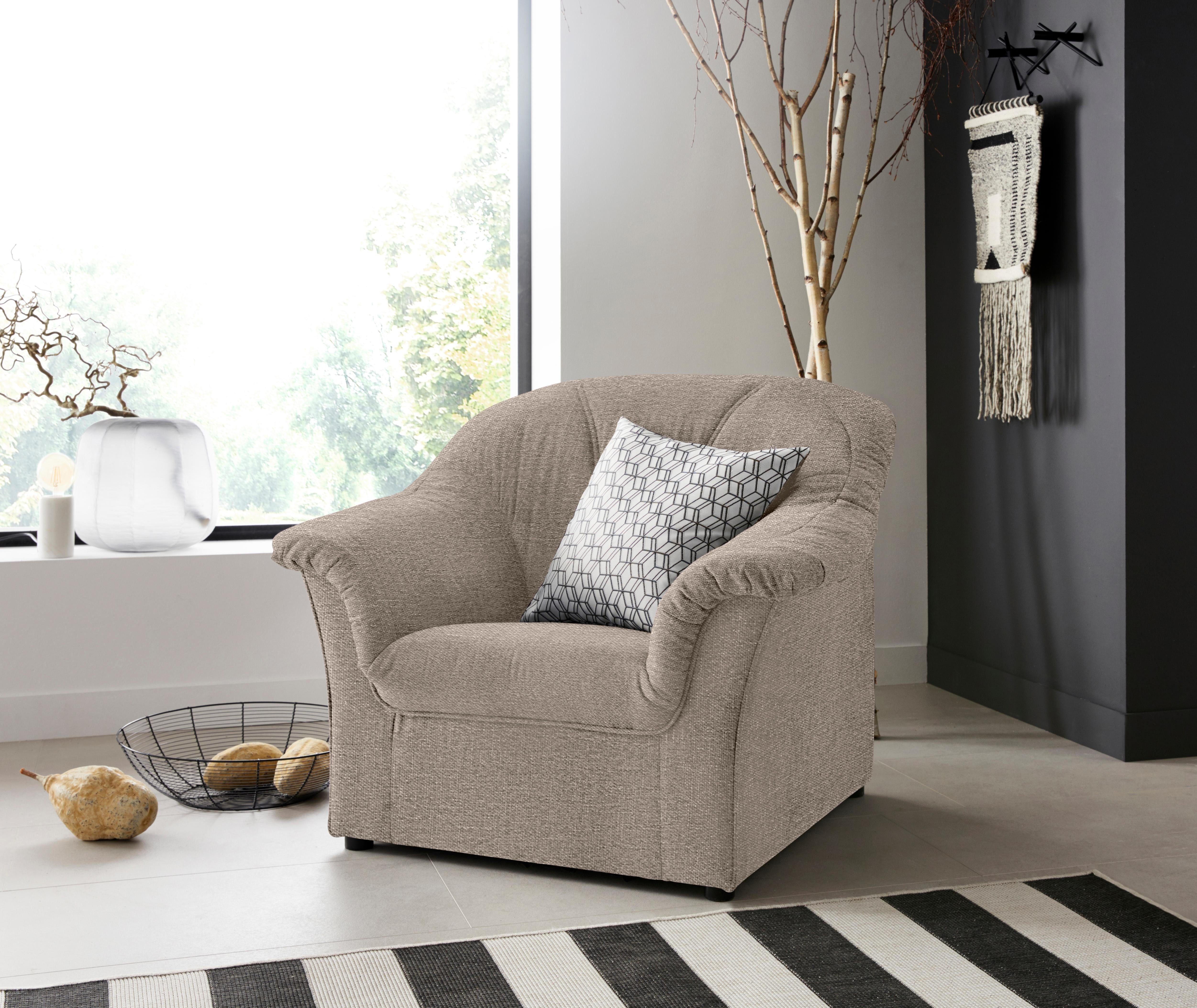 DOMO collection Sessel Pegnitz zeitlos, elegante günstig online kaufen