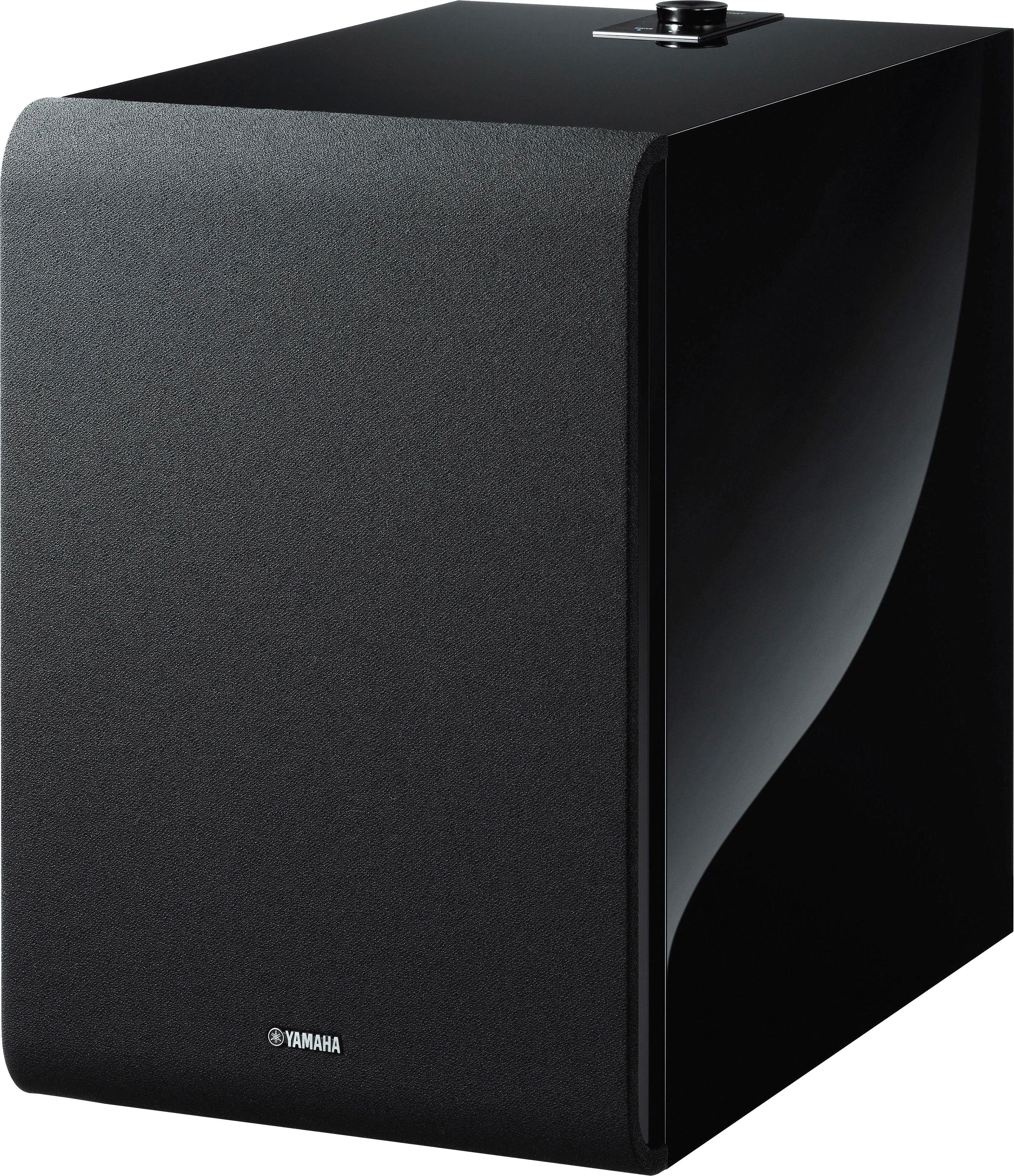 Frequenzanpassung verbundene über WLAN W), das MusicCast Crossover- Automatische Subwoofer SUB (NS-NSW100) 100 (Ethernet), 130 Yamaha (WiFi), (LAN und