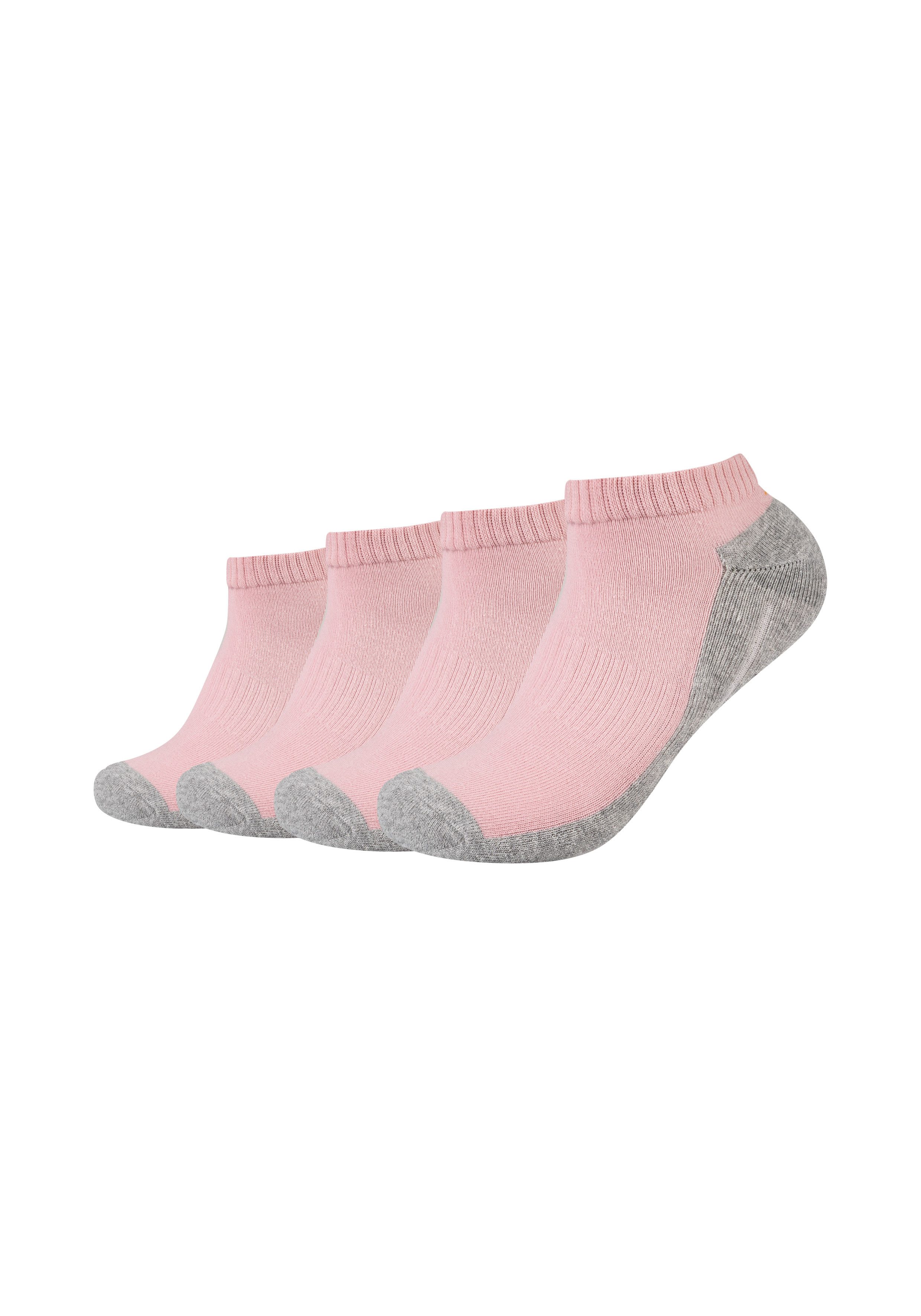 Camano Sneakersocken (4 Paar) mit Rippenbündchen