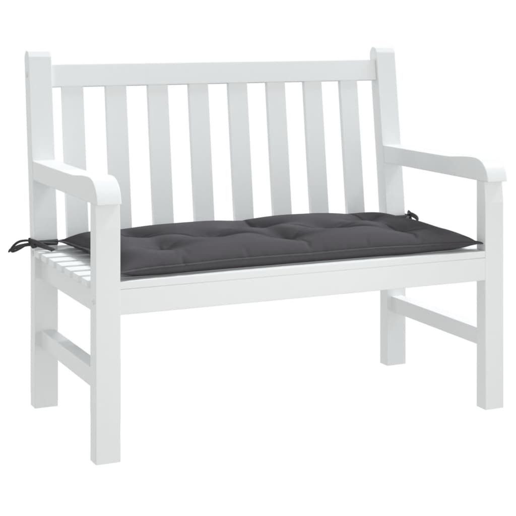 vidaXL Sitzauflage Gartenbank-Auflage Anthrazit 110x50x7 cm günstig online kaufen